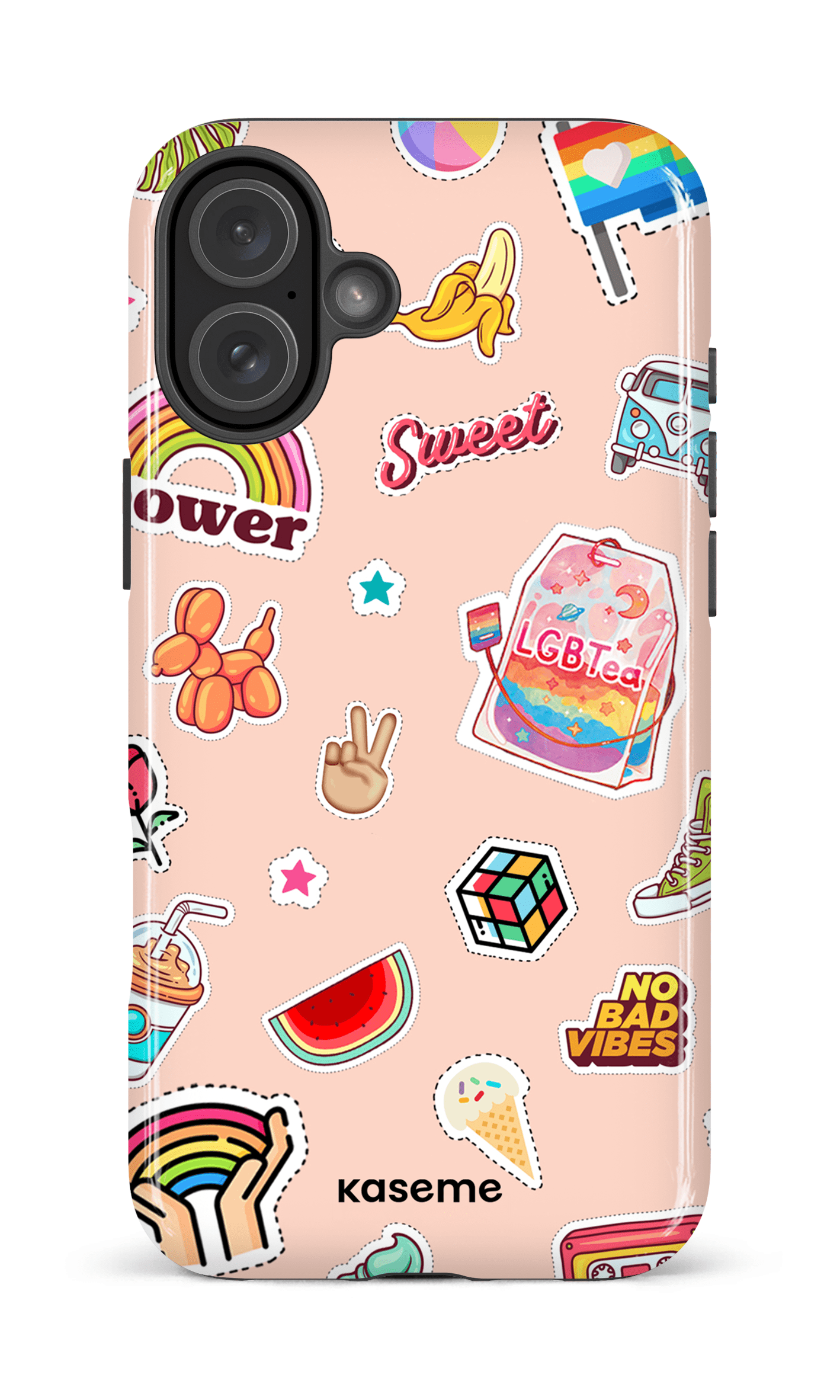 iPhone 16 Plus Impact Case LGBTea -