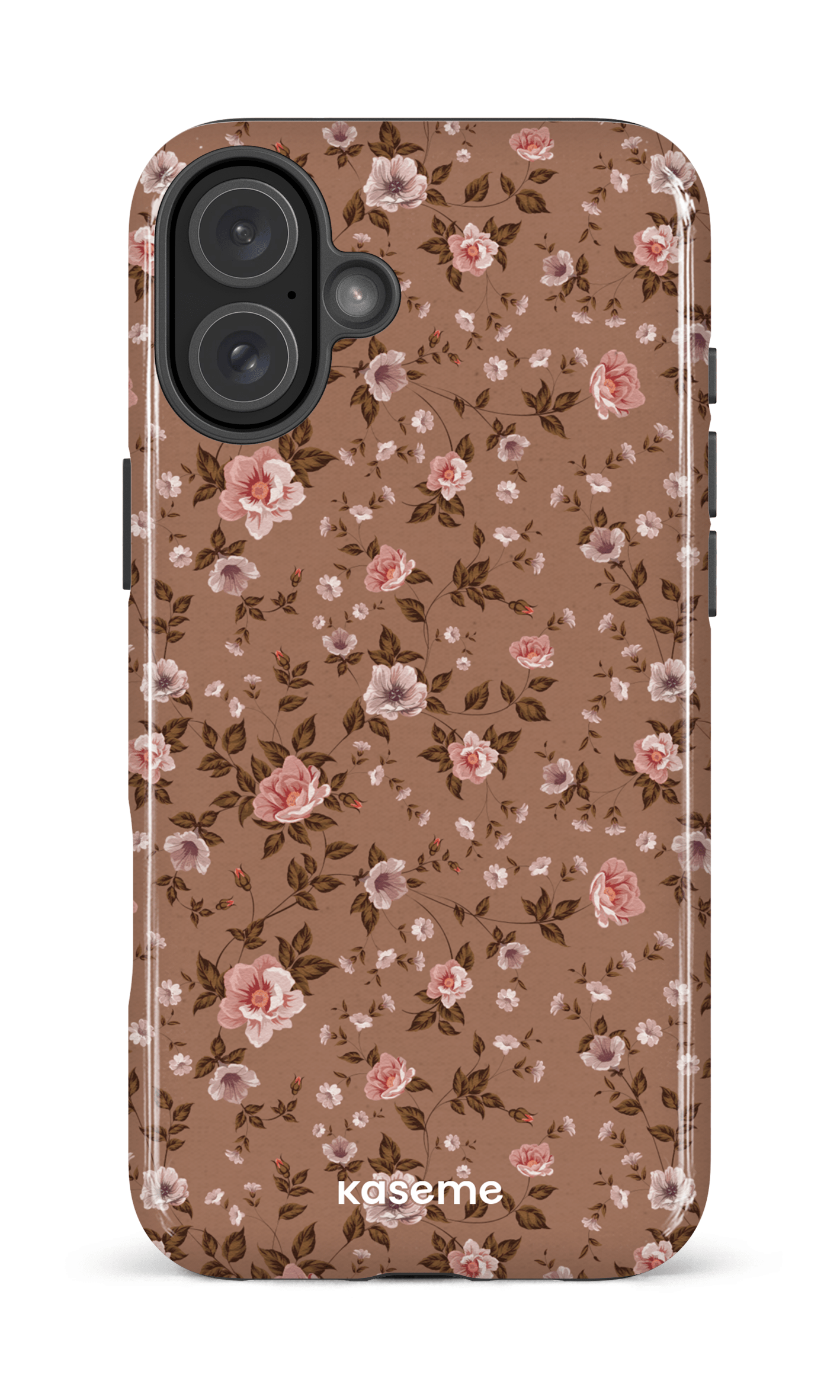 iPhone 16 Plus Impact Case La vie en rose Mocha -