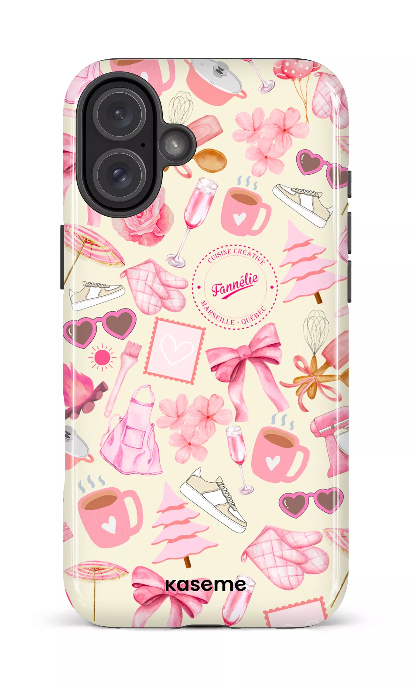 iPhone 16 Plus Impact Case Les icônes de Fannélie -