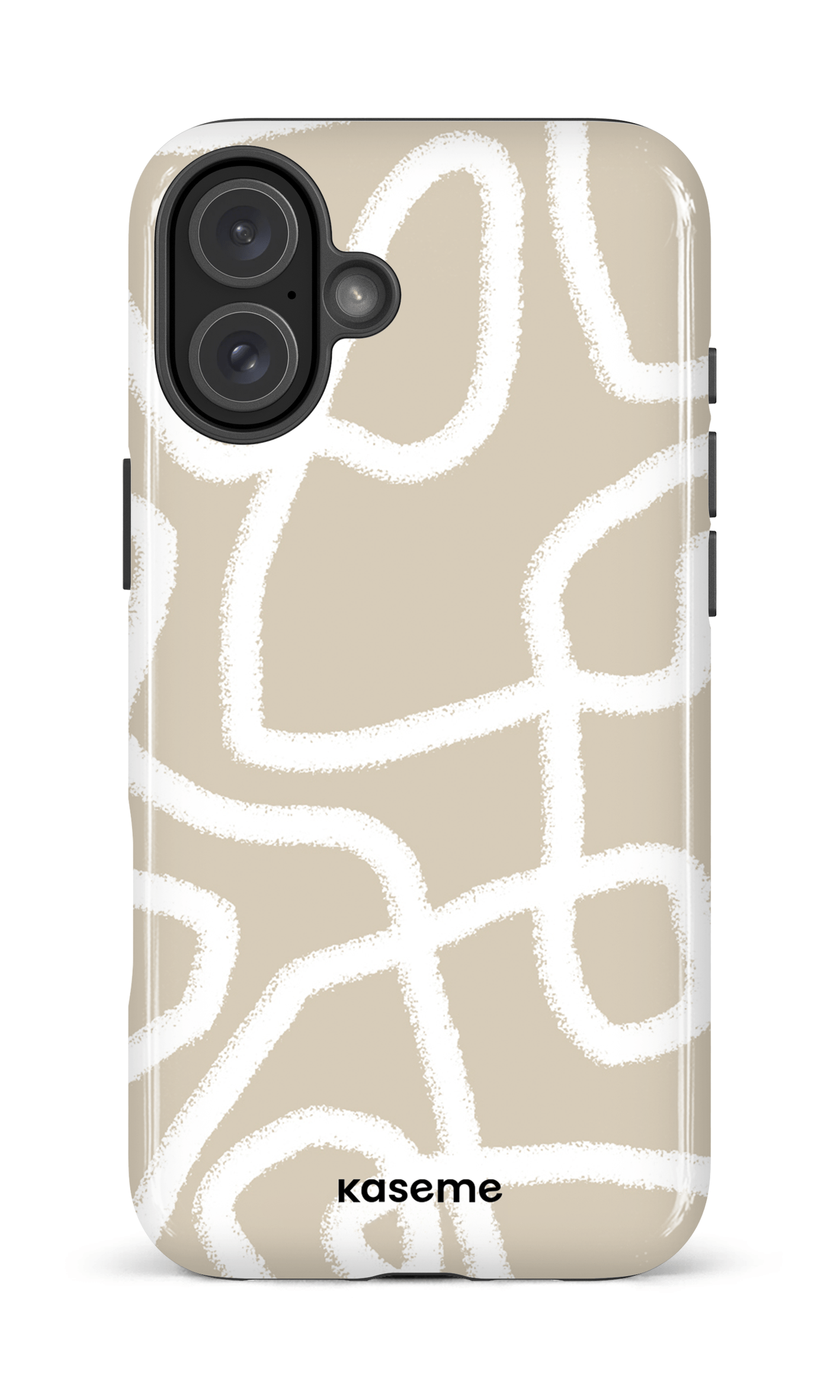 iPhone 16 Plus Impact Case Lifeline Beige -