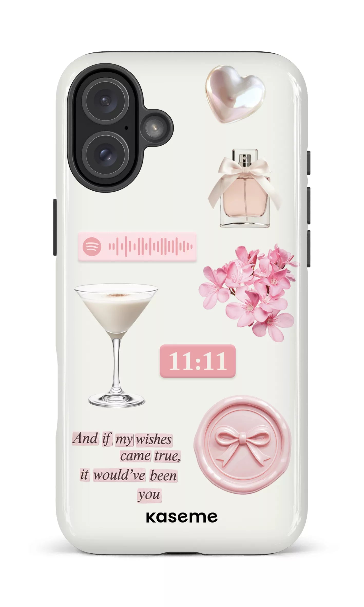 iPhone 16 Plus Impact Case Love Letters -