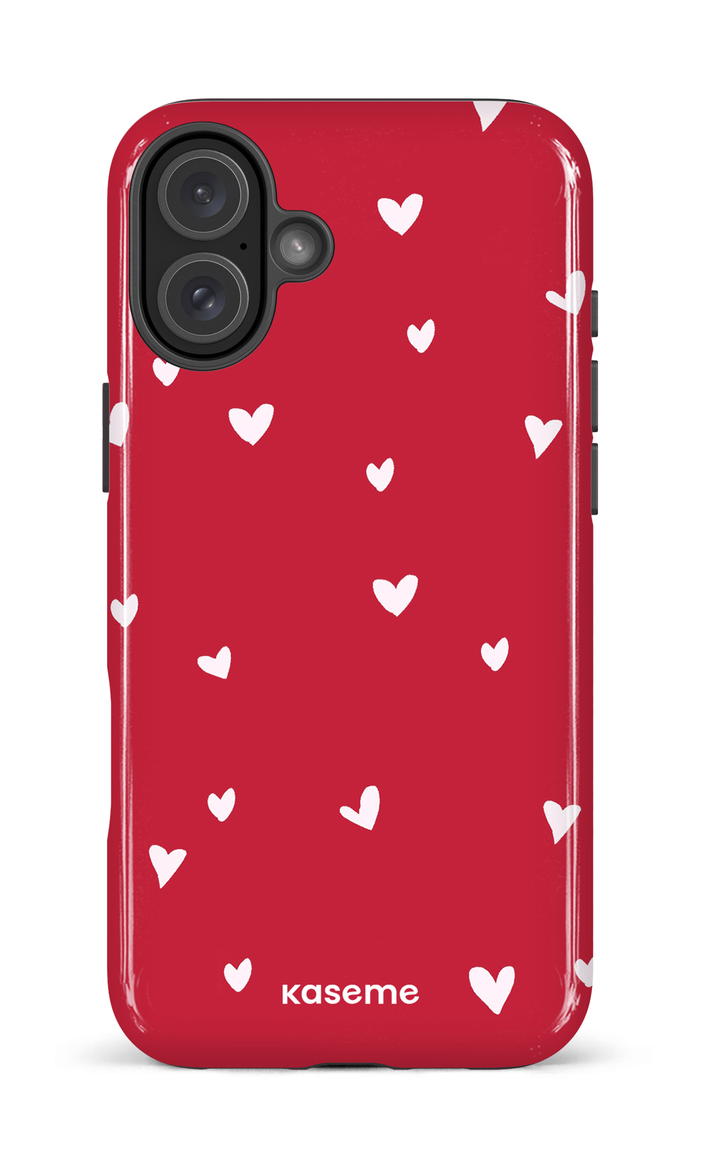 iPhone 16 Plus Impact Case Lovely red -
