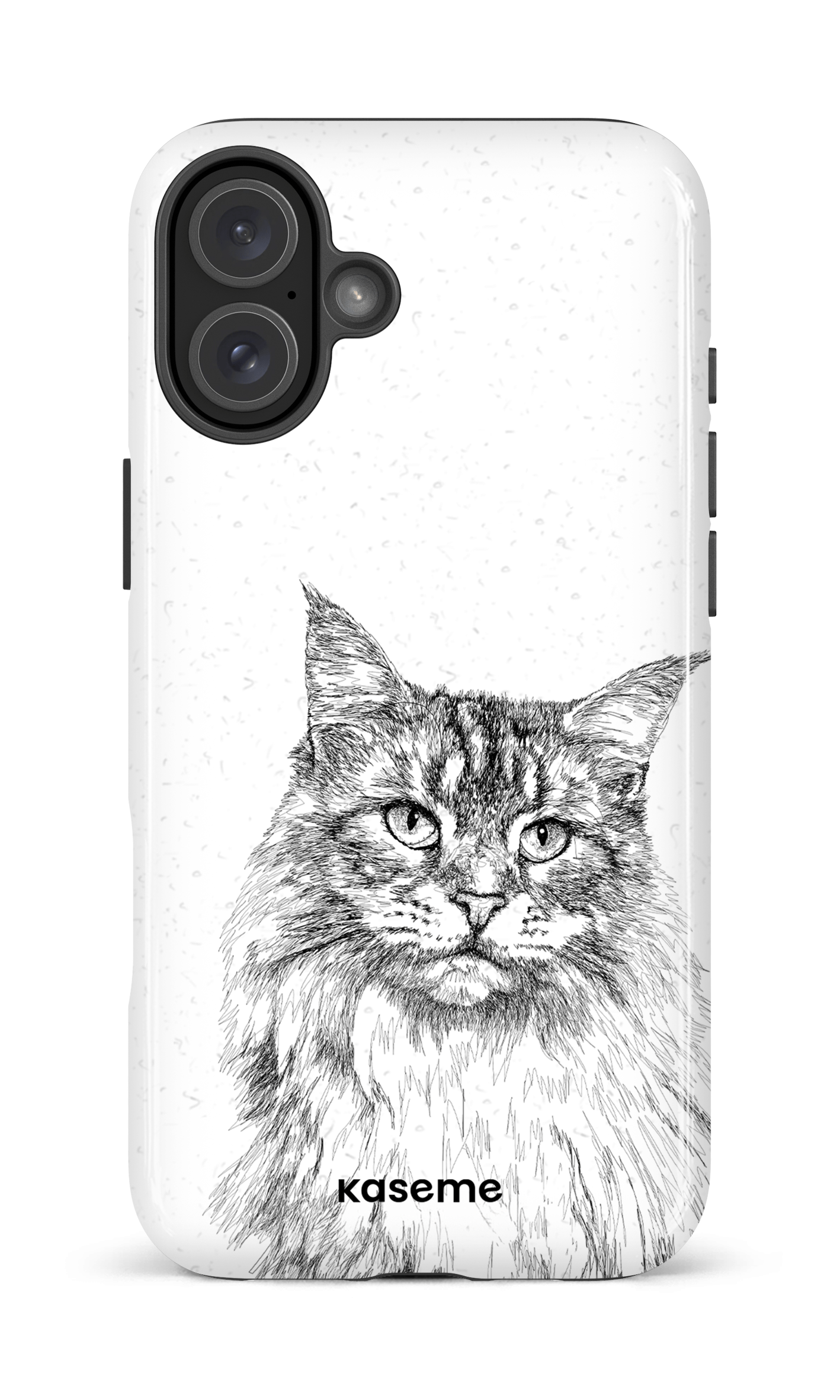 iPhone 16 Plus Impact Case Maine Coon -