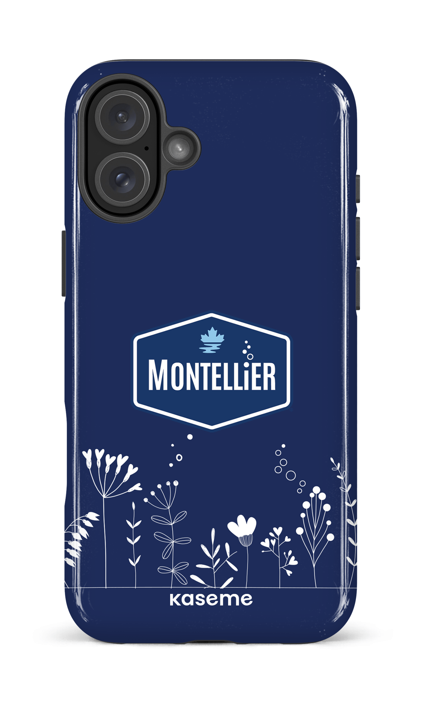 iPhone 16 Plus Impact Case Montellier Fleurs -