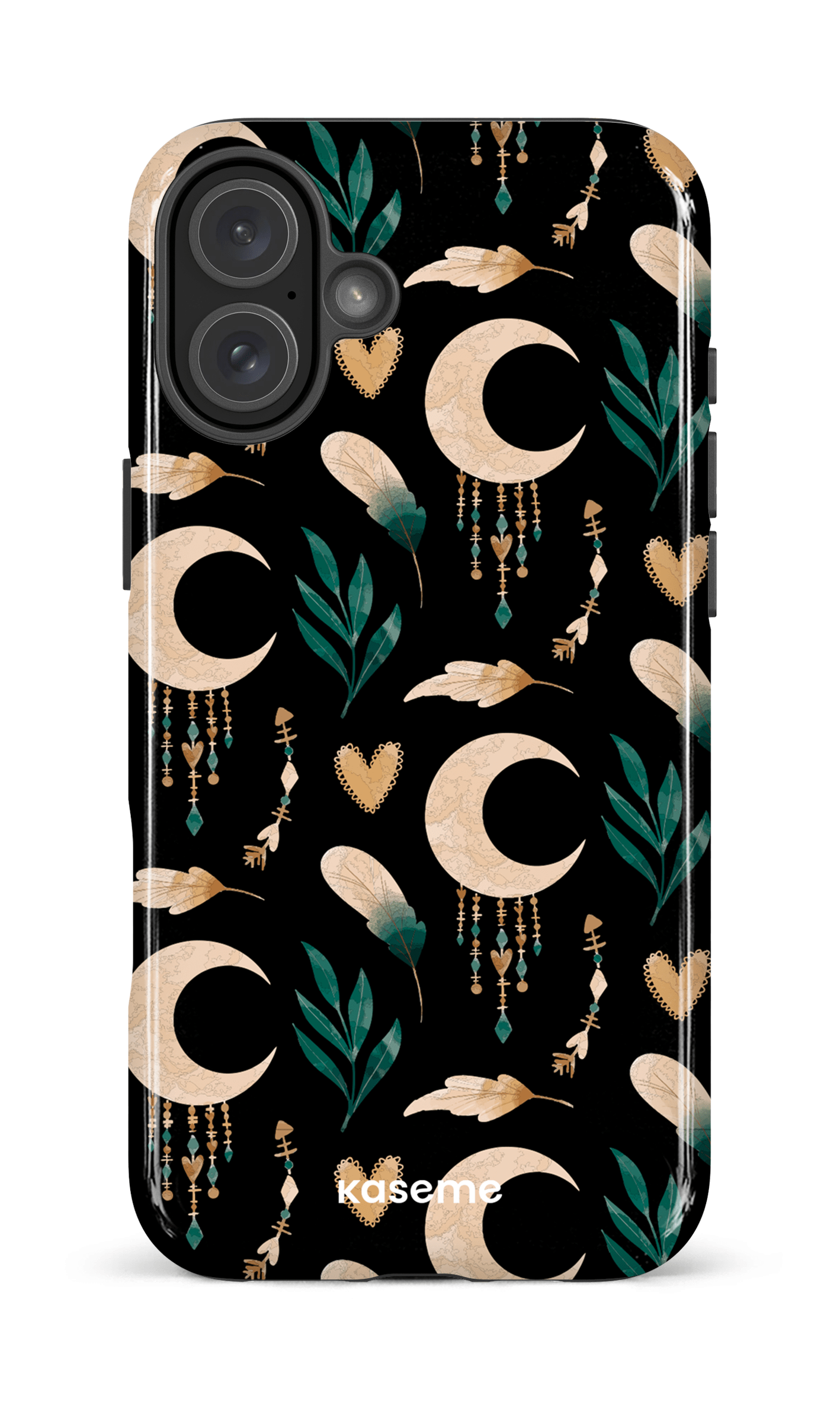 iPhone 16 Plus Impact Case Moonlight black -