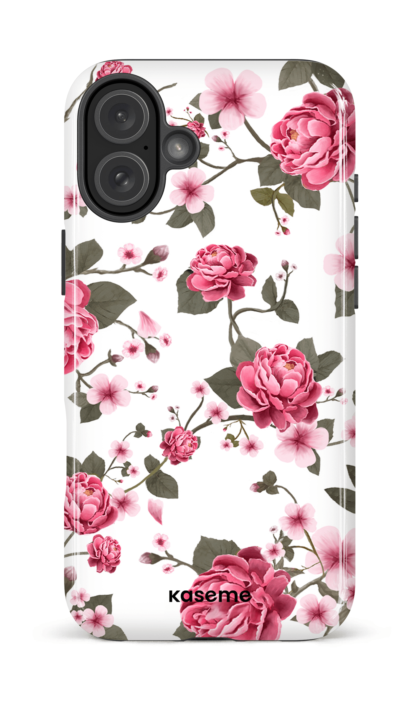 iPhone 16 Plus Impact Case Peony Garden -