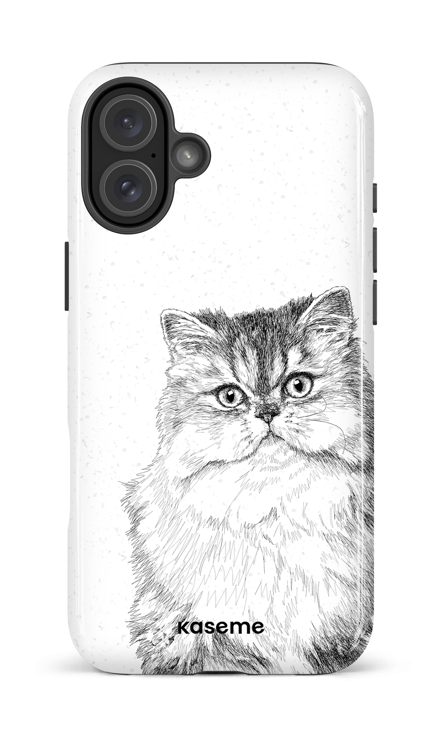 iPhone 16 Plus Impact Case Persian Cat -