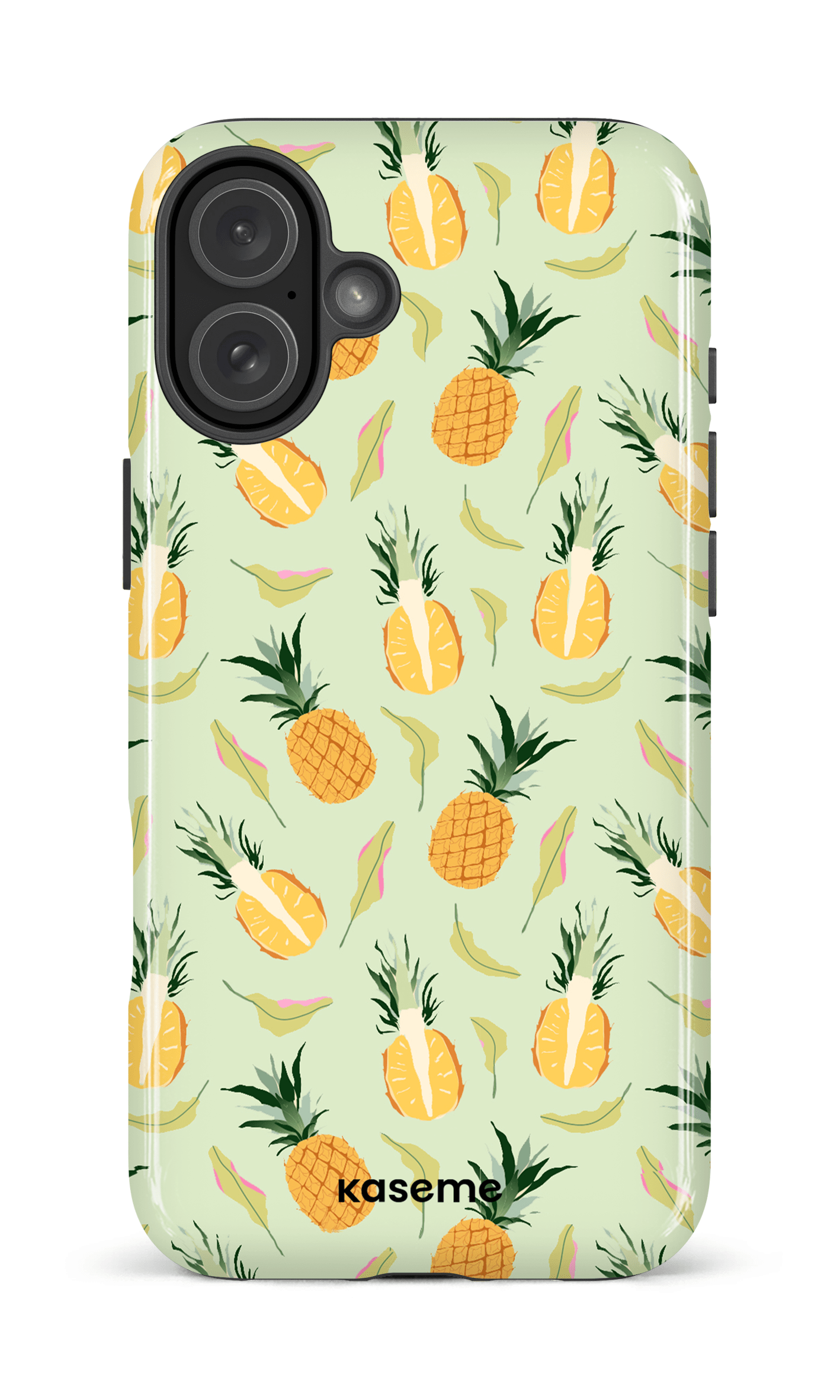 iPhone 16 Plus Impact Case Pina Colada green -