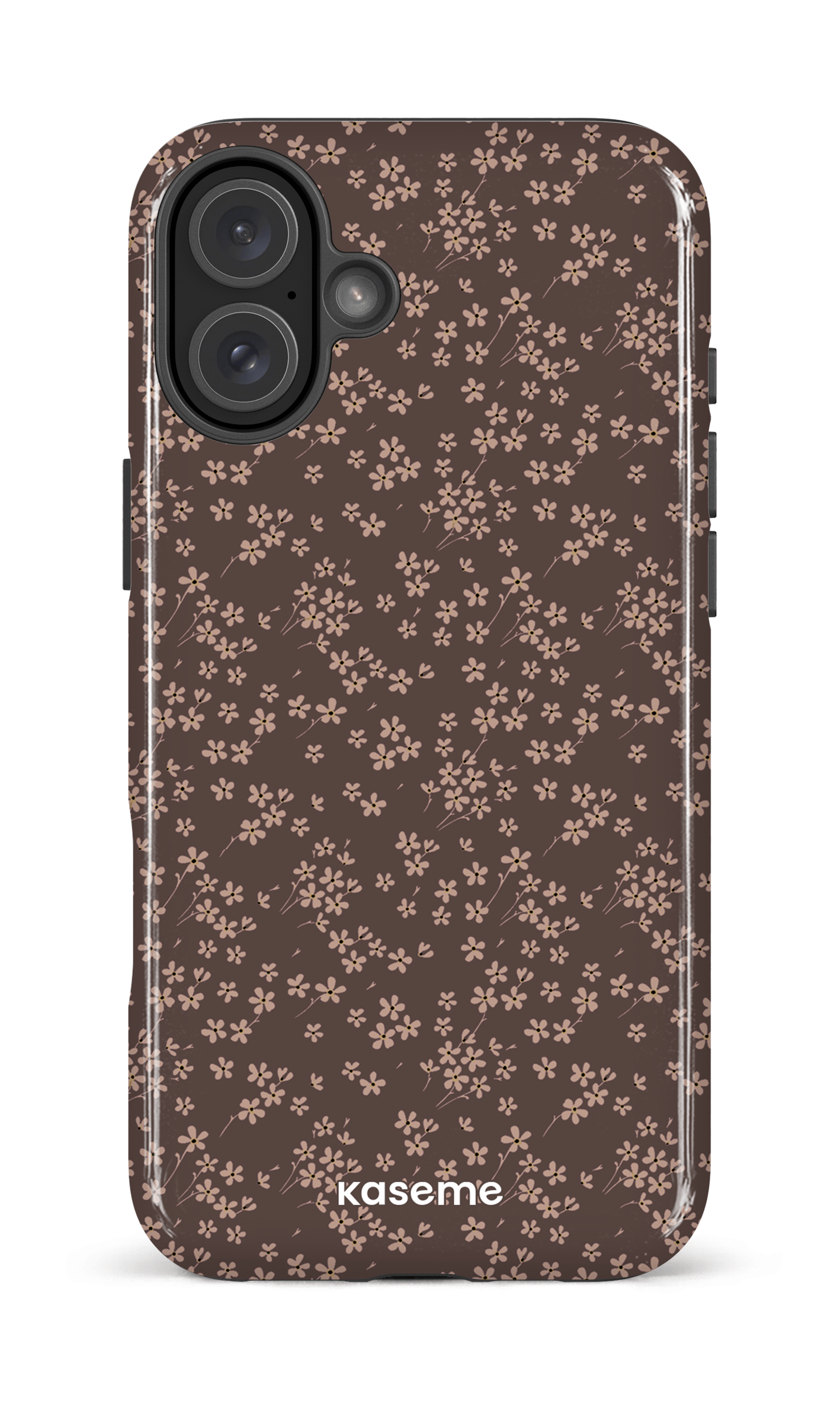 iPhone 16 Plus Impact Case Posy Mocha -