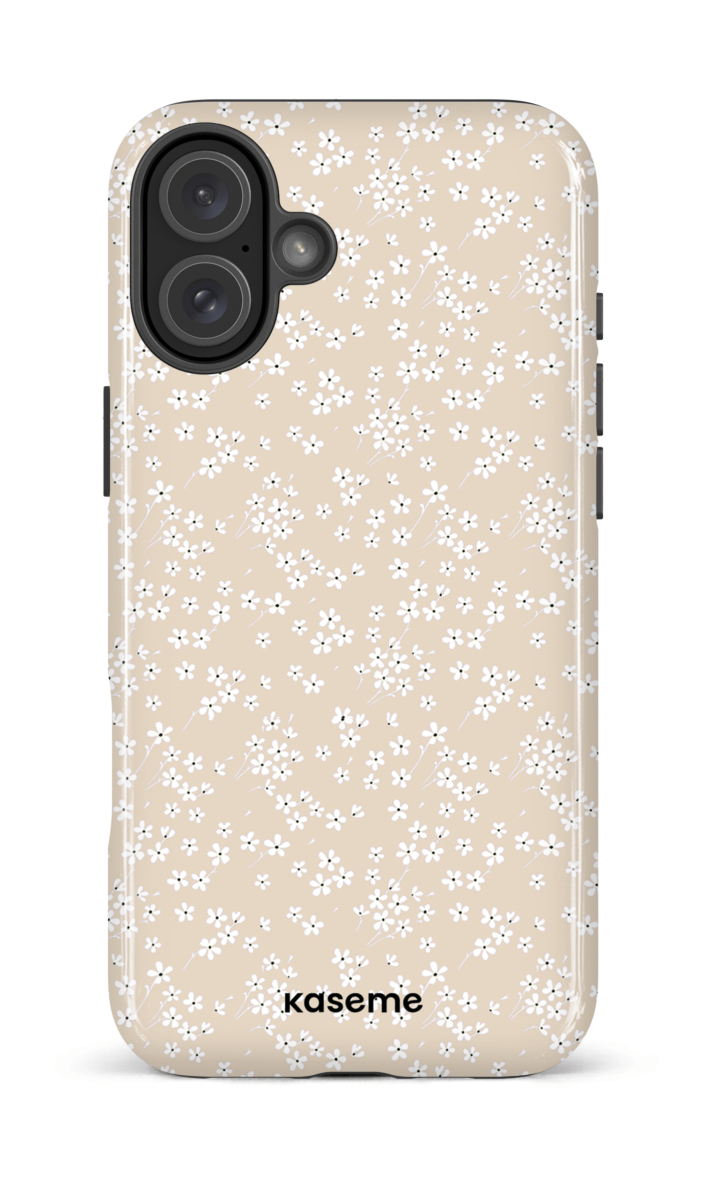 iPhone 16 Plus Impact Case Posy beige -