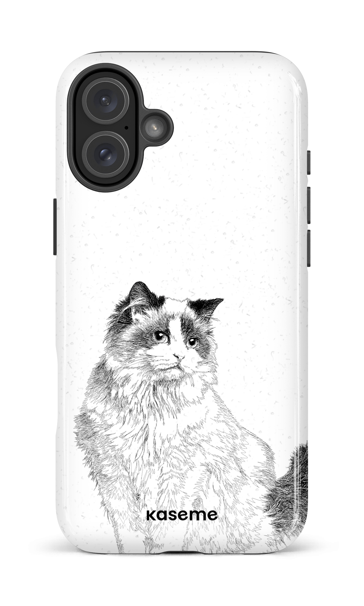 iPhone 16 Plus Impact Case Ragdoll -
