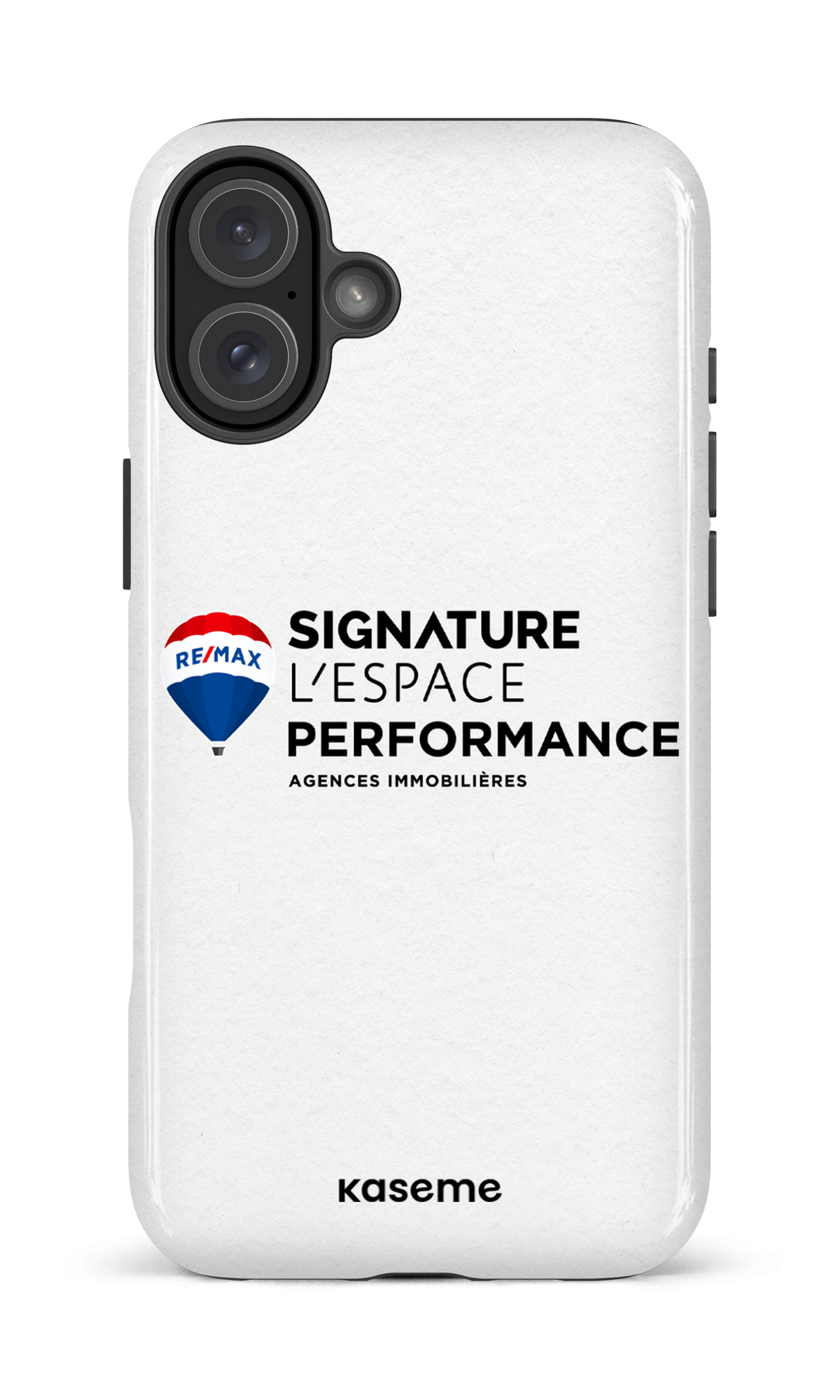 iPhone 16 Plus Impact Case Remax Signature L'Espace & Performance Blanc -