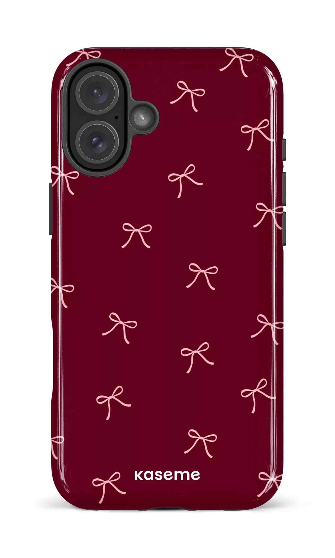 iPhone 16 Plus Impact Case Roselyn Burgundy -