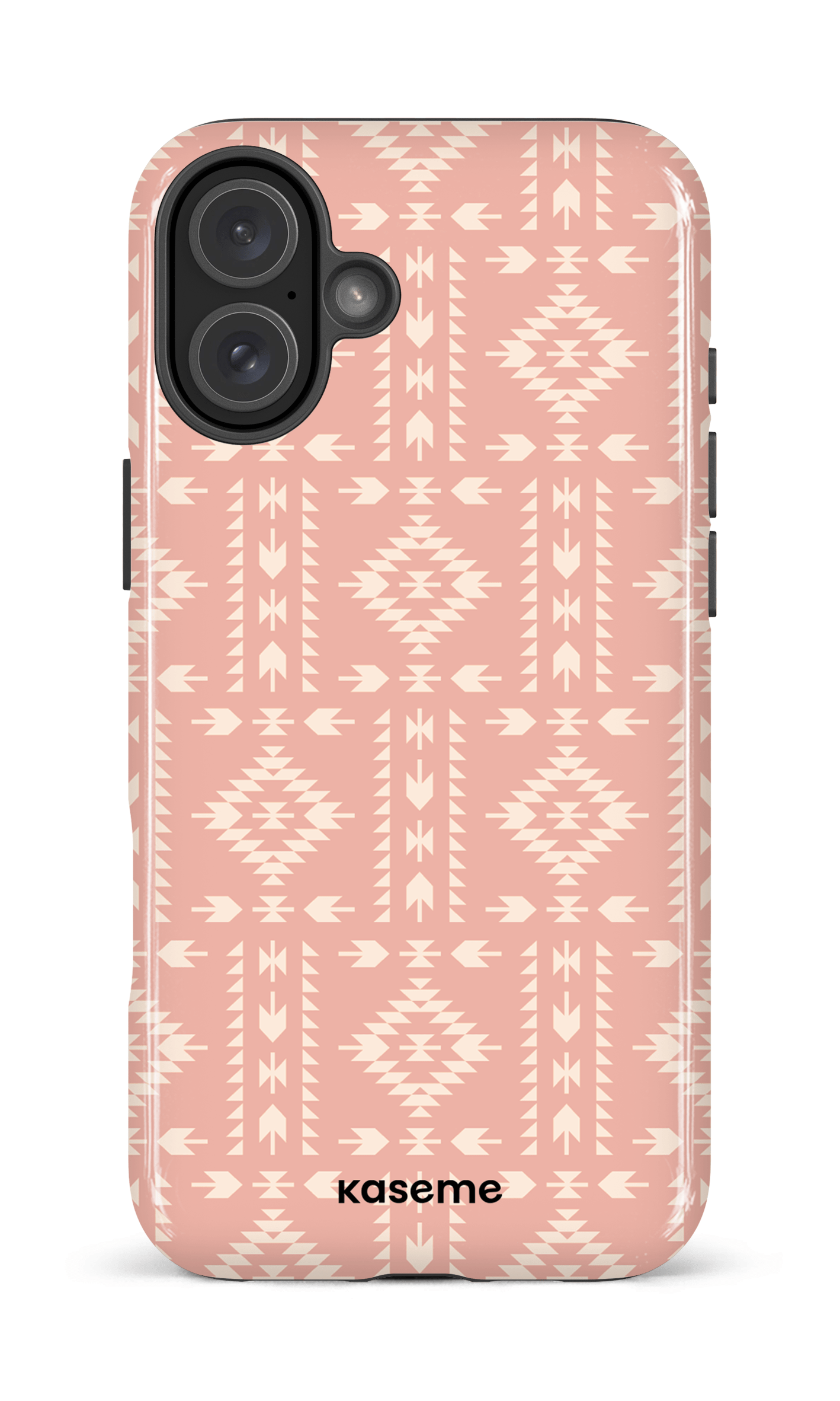 iPhone 16 Plus Impact Case Scandinavian Dusty Pink -