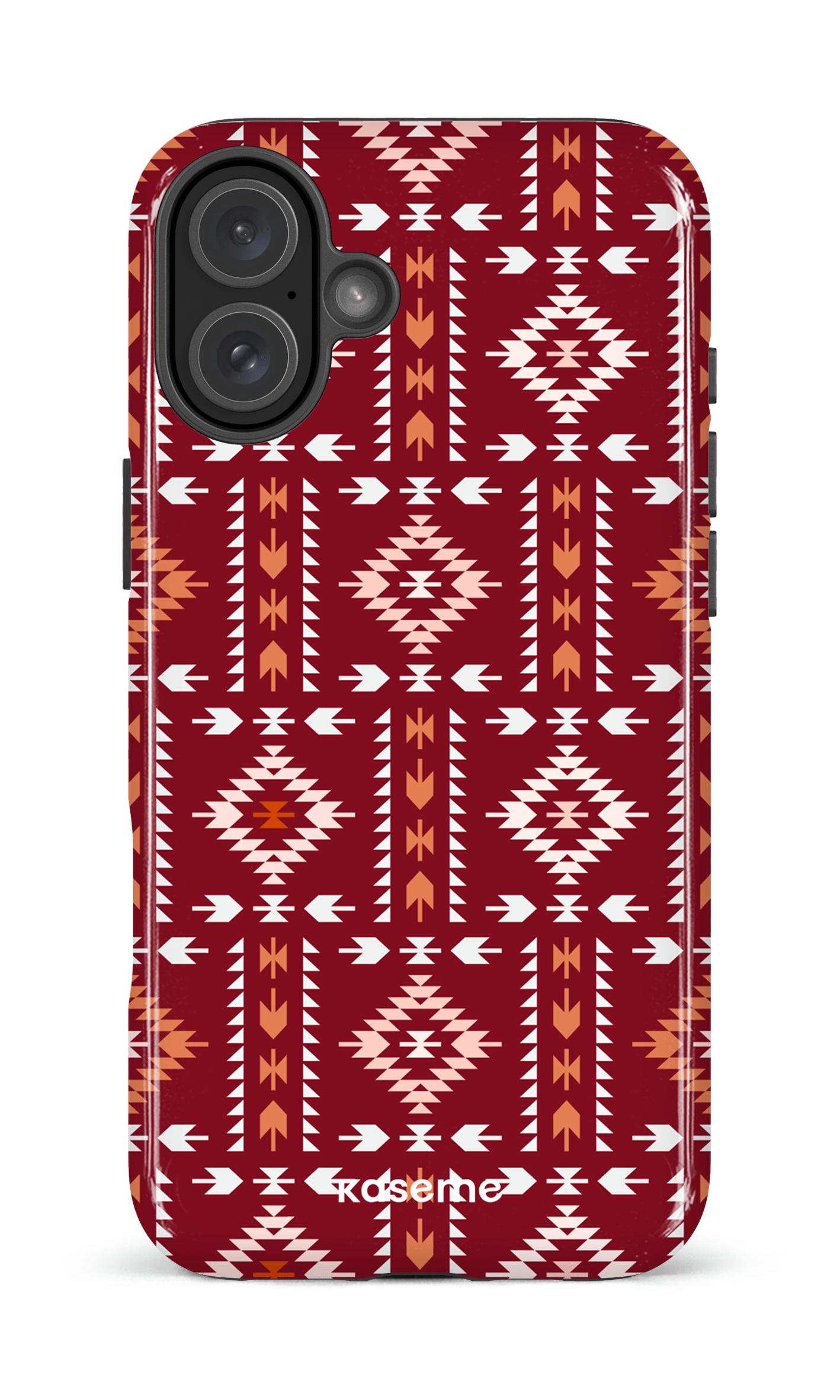 iPhone 16 Plus Impact Case Scandinavian red -