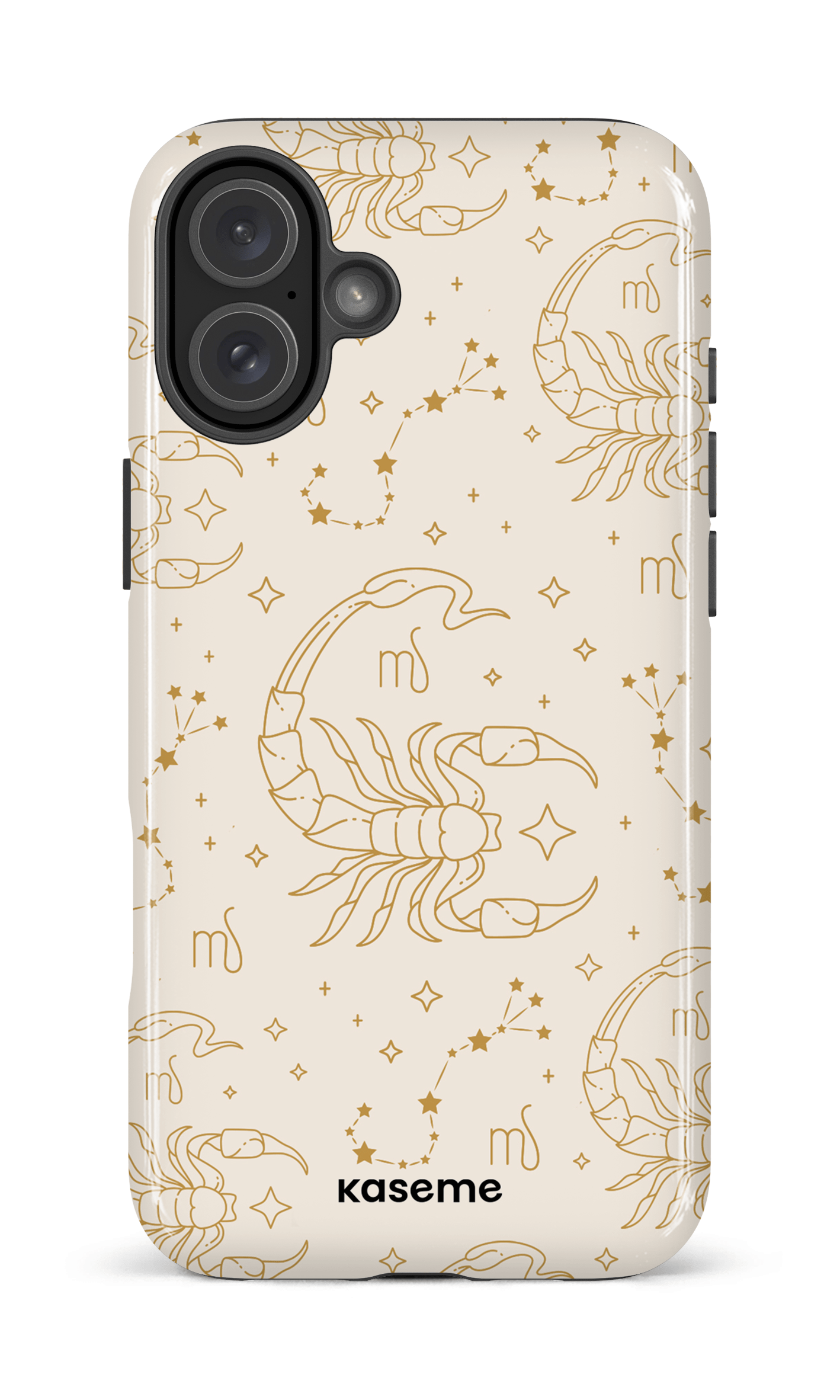 iPhone 16 Plus Impact Case Scorpio beige -