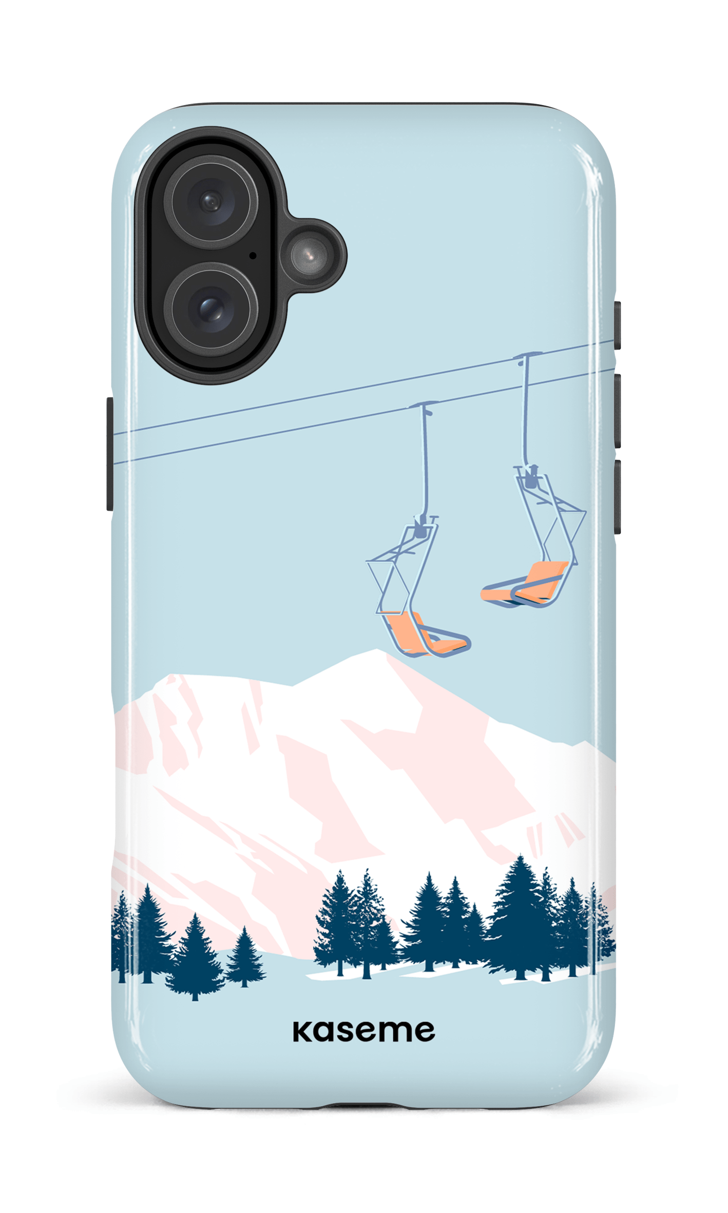 iPhone 16 Plus Impact Case Ski Lift -