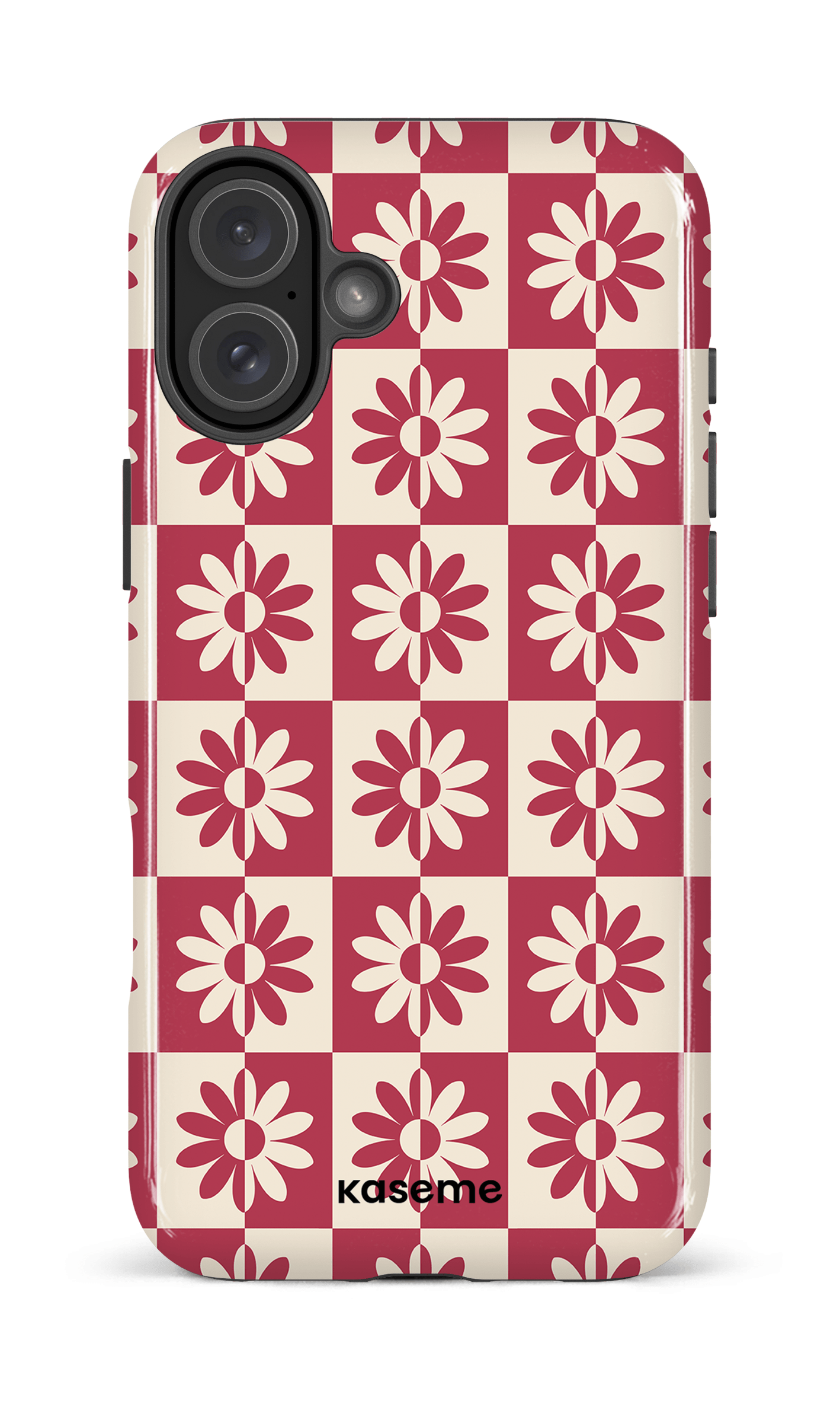 iPhone 16 Plus Impact Case Snowdrop Red -
