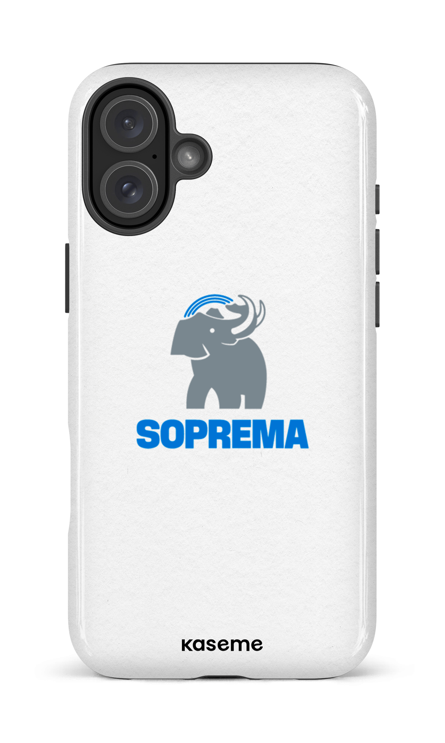 iPhone 16 Plus Impact Case Soprema Blanc -
