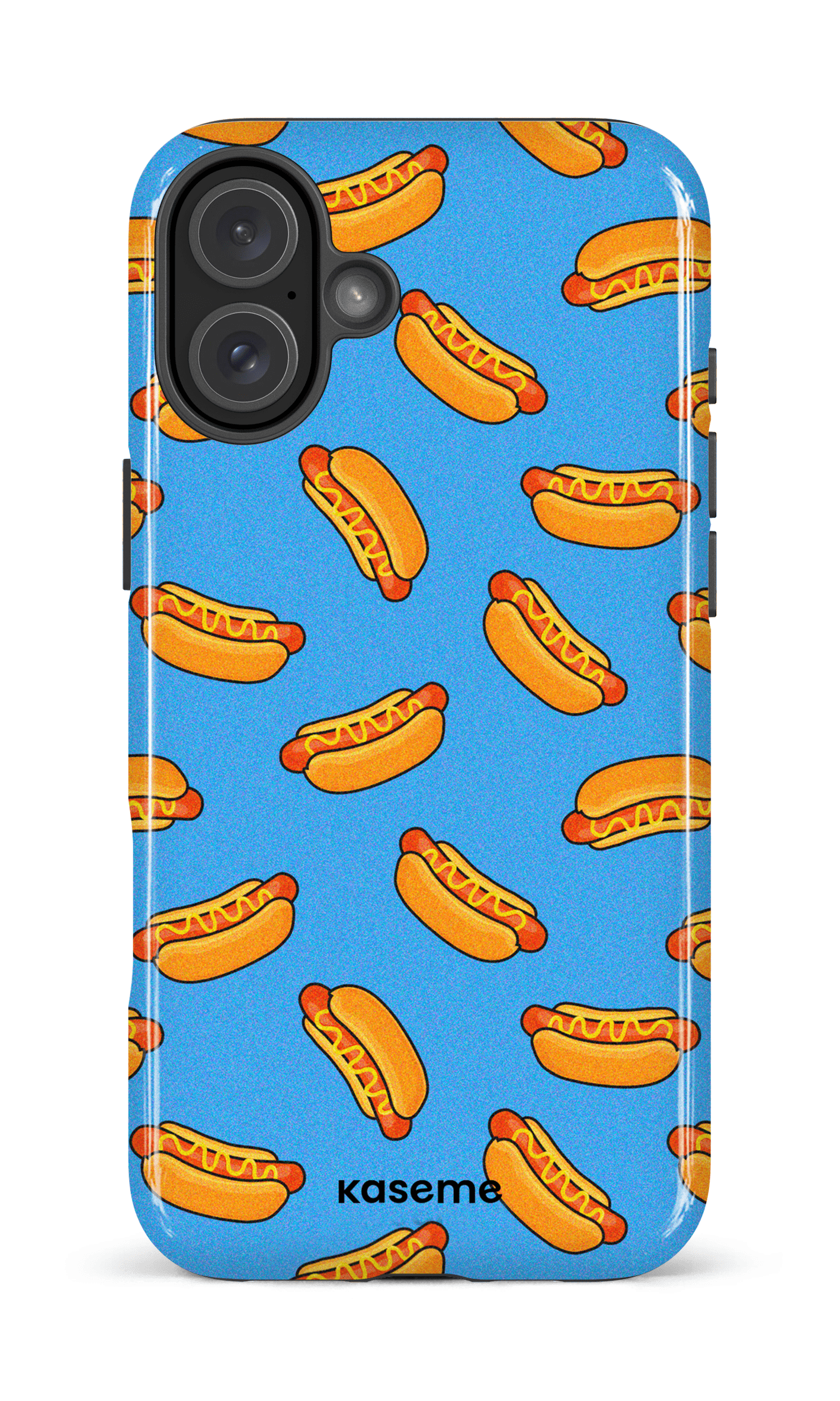 iPhone 16 Plus Impact Case Steam blue -