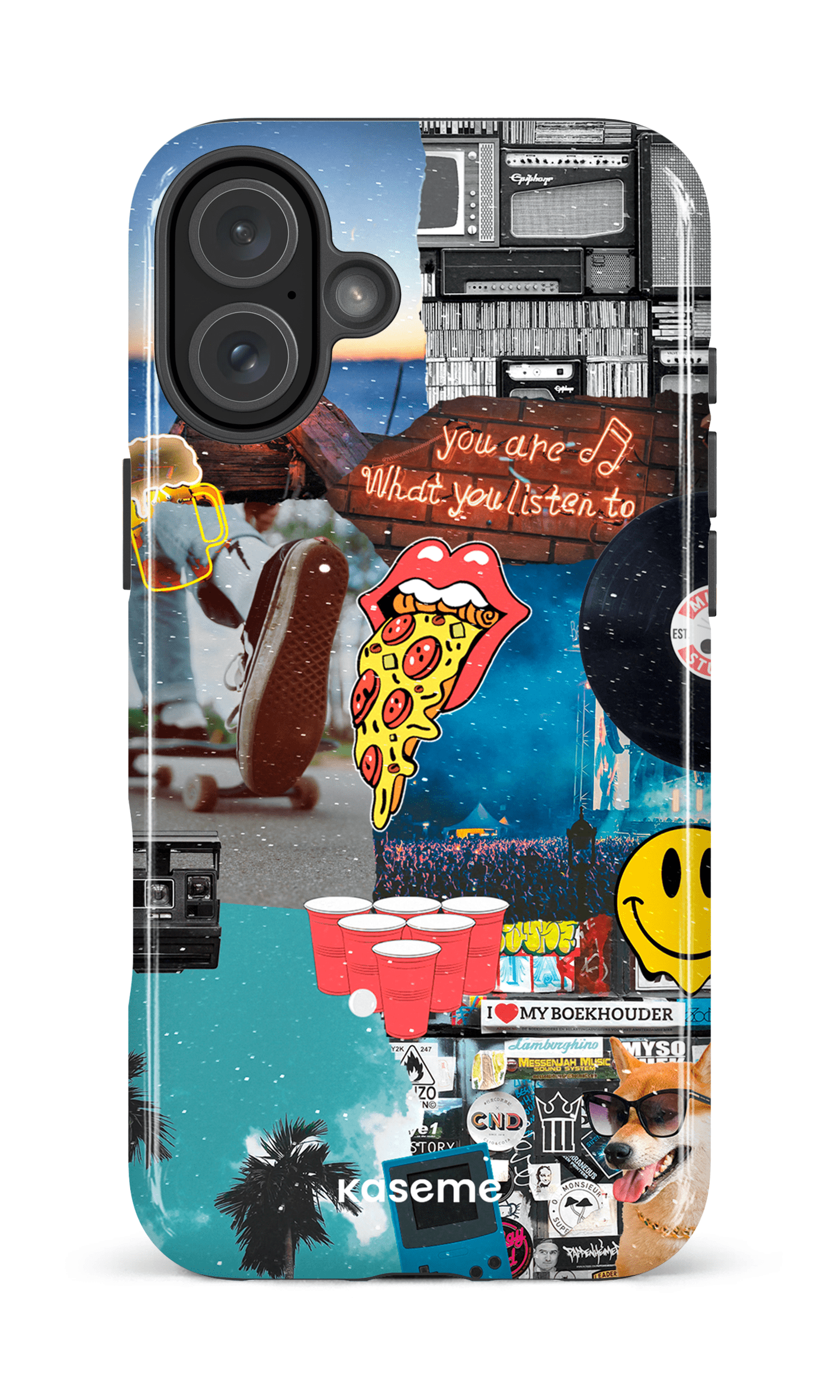 iPhone 16 Plus Impact Case Stormy -