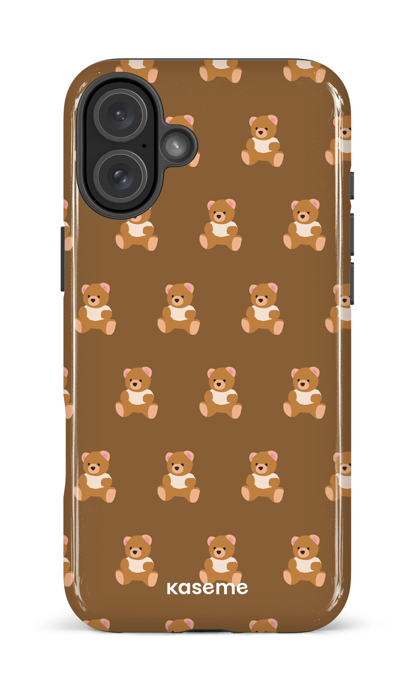 iPhone 16 Plus Impact Case Teddy Brown -