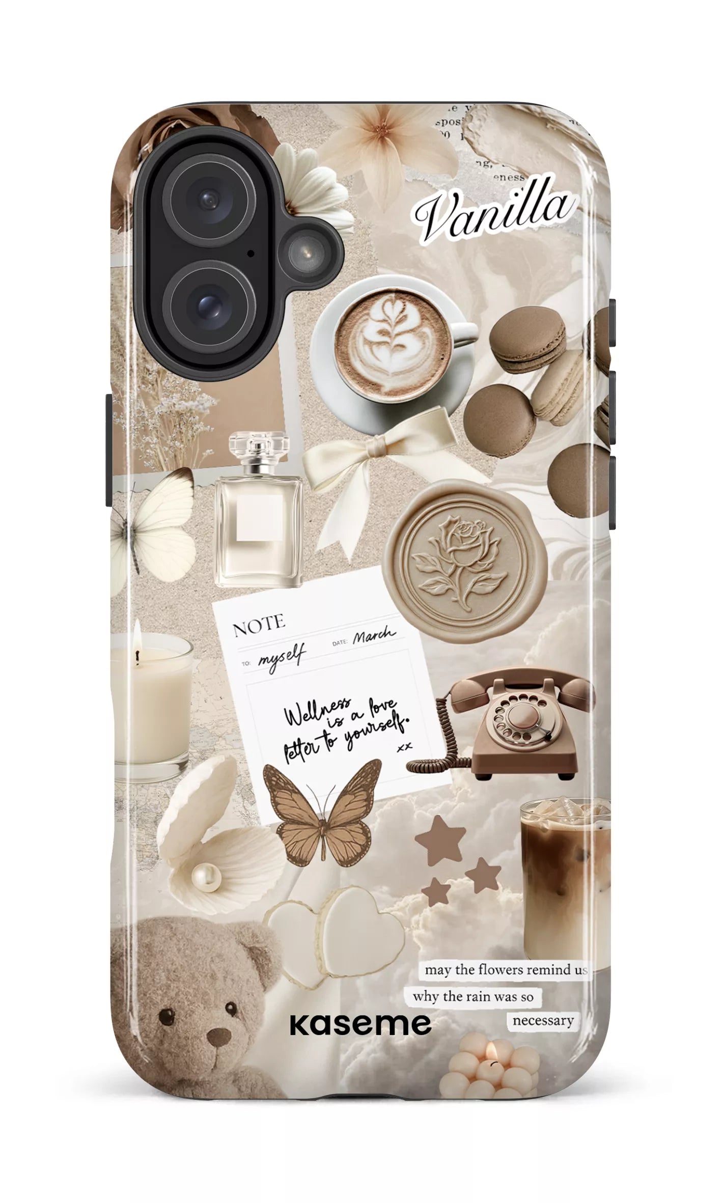 iPhone 16 Plus Impact Case Vanilla Reverie -