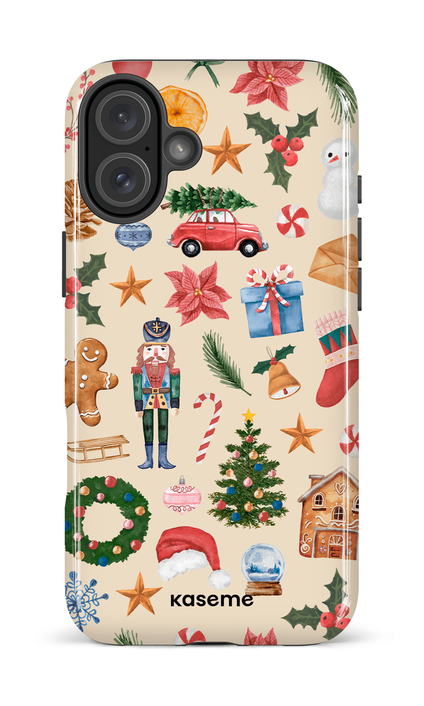 iPhone 16 Plus Impact Case Very Merry -