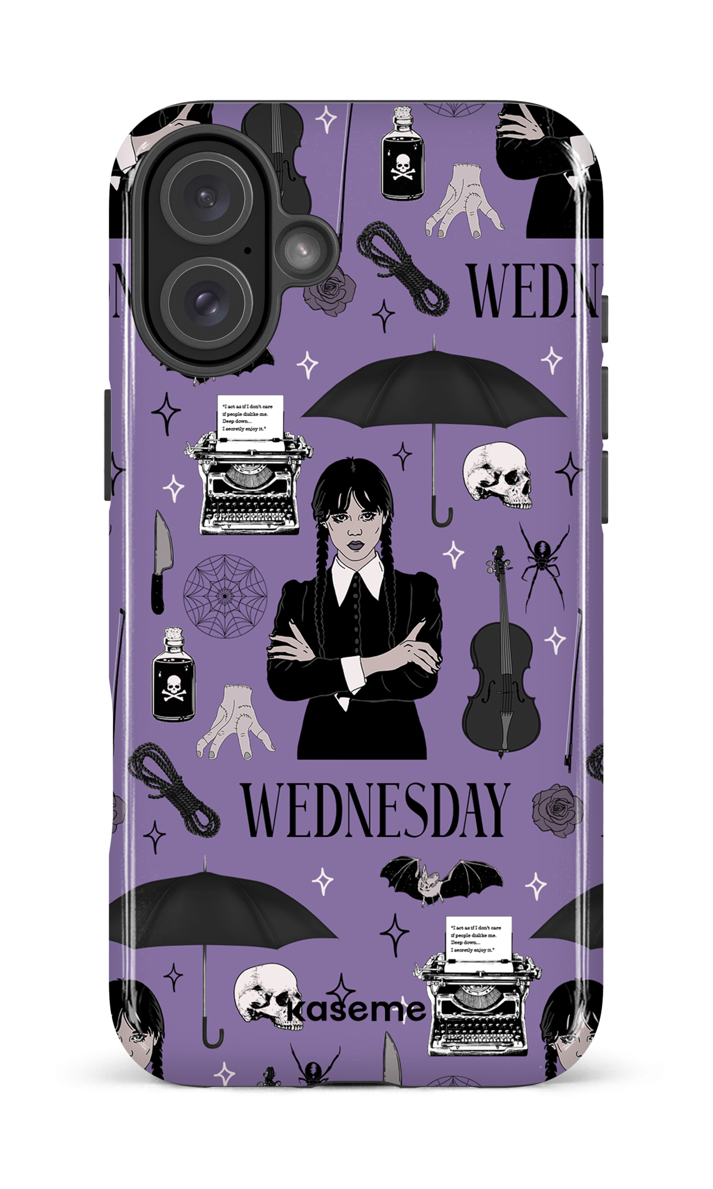 iPhone 16 Plus Impact Case Wednesday -