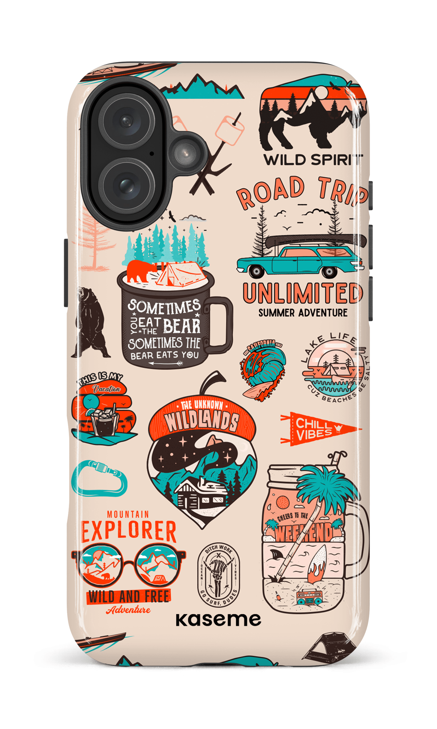 iPhone 16 Plus Impact Case Wildlands -