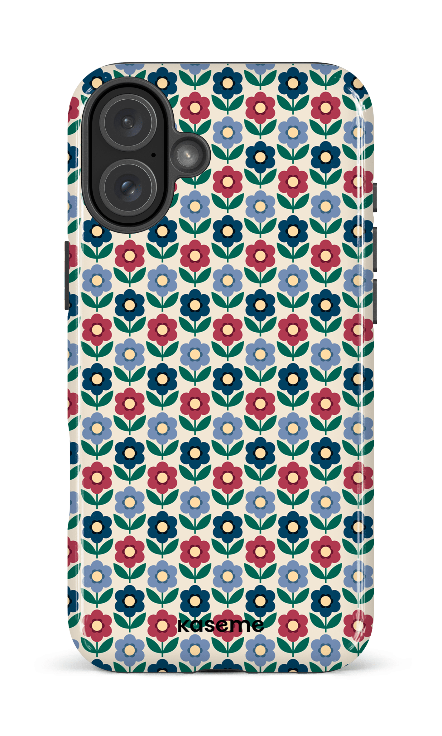 iPhone 16 Plus Impact Case Winter Jasmin Red -