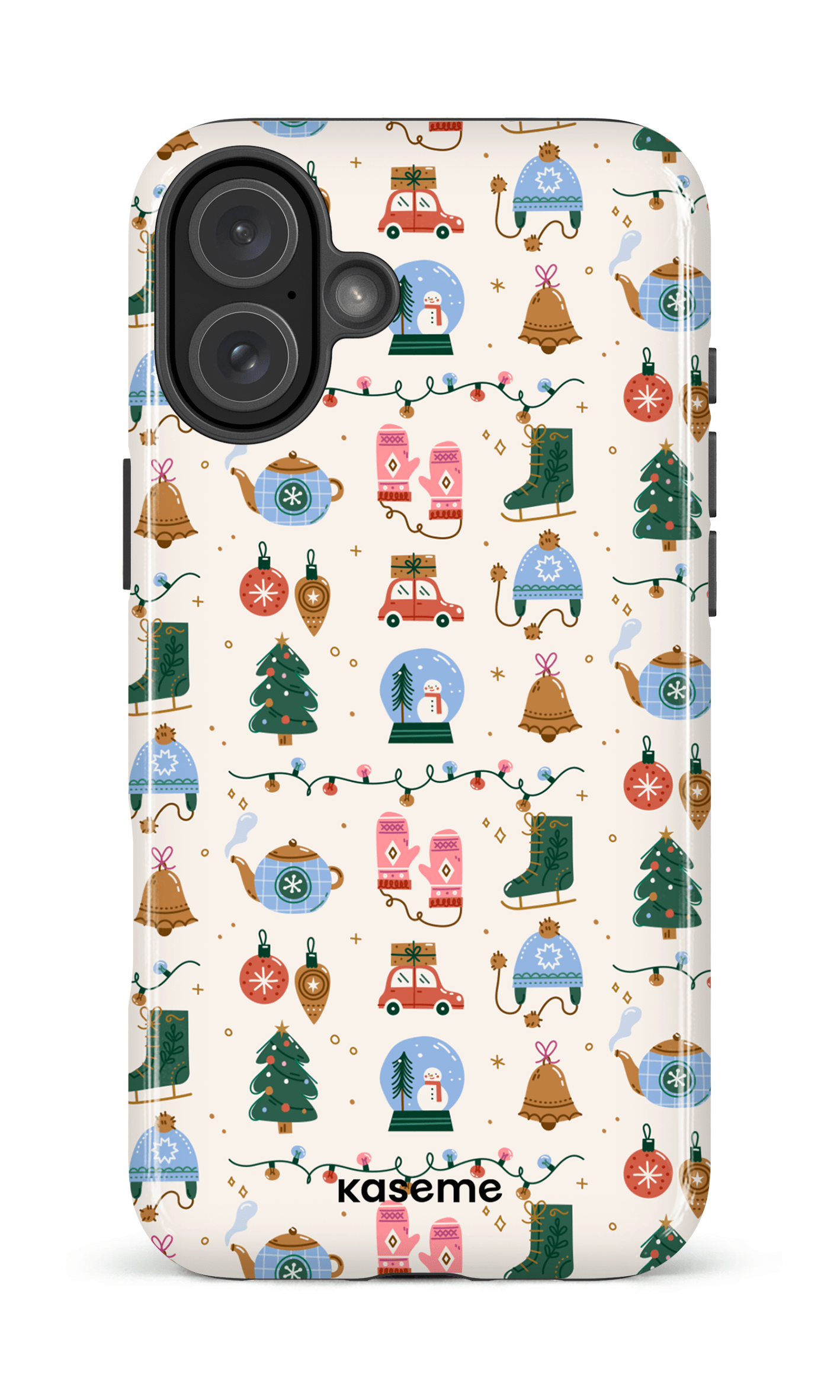 iPhone 16 Plus Impact Case Wintry Magic -