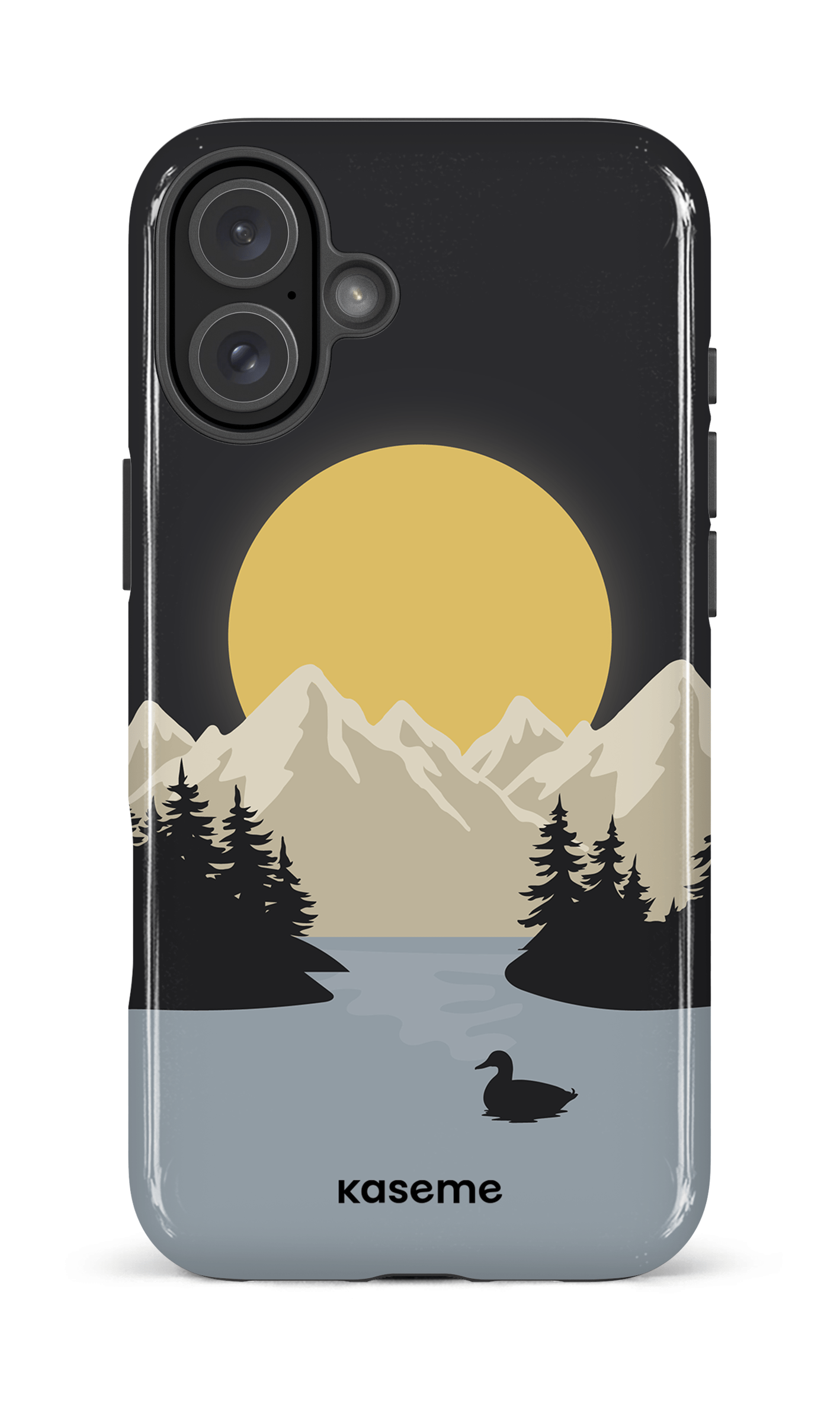 iPhone 16 Plus Impact Case Wolf Moon -