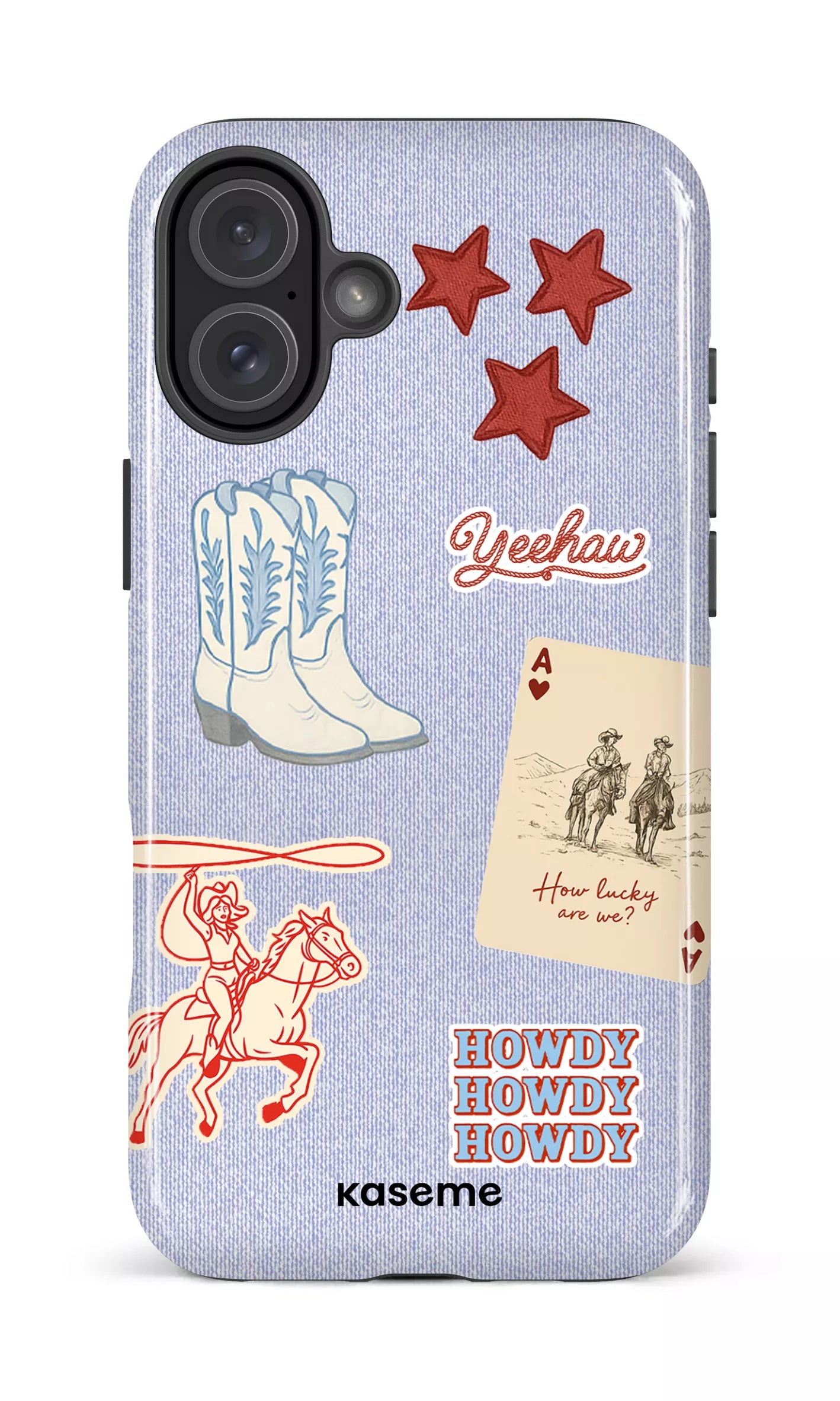 iPhone 16 Plus Impact Case Yeehaw -