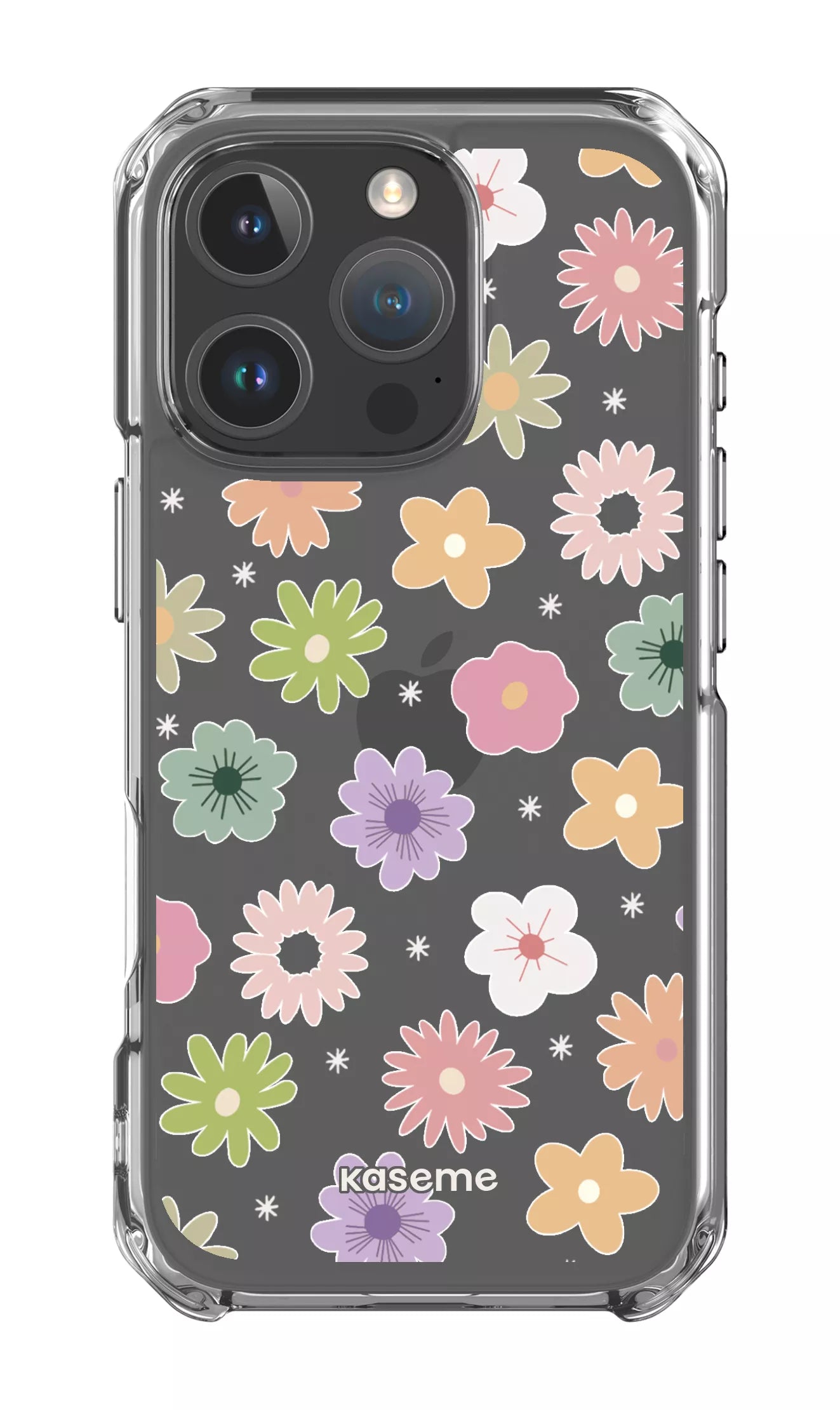 iPhone 16 Pro Clear Case Adore small Clear Case -