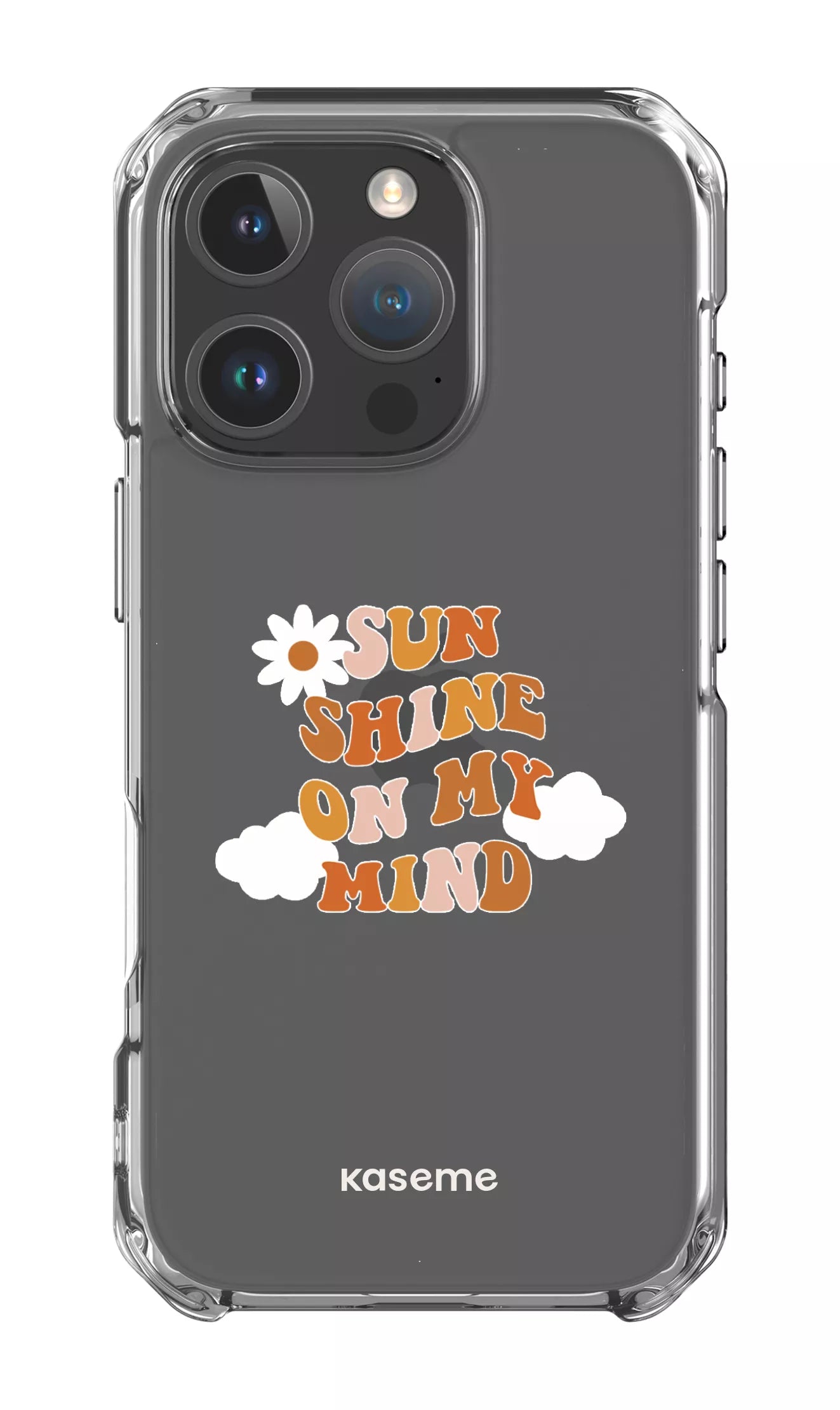 iPhone 16 Pro Clear Case Cheerful Clear Case -