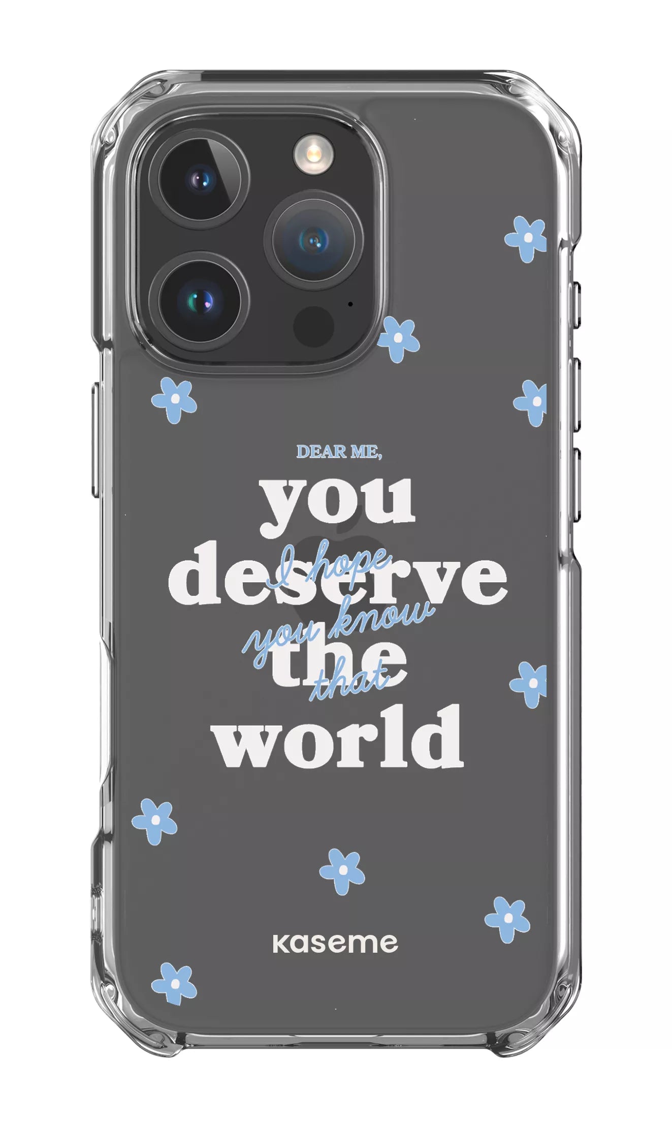 iPhone 16 Pro Clear Case Dear Me Clear Case -