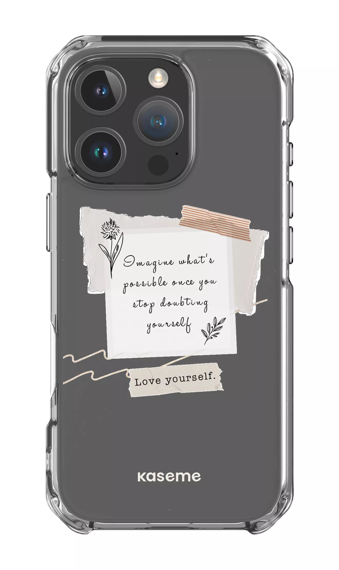 iPhone 16 Pro Clear Case Faith Clear Case -