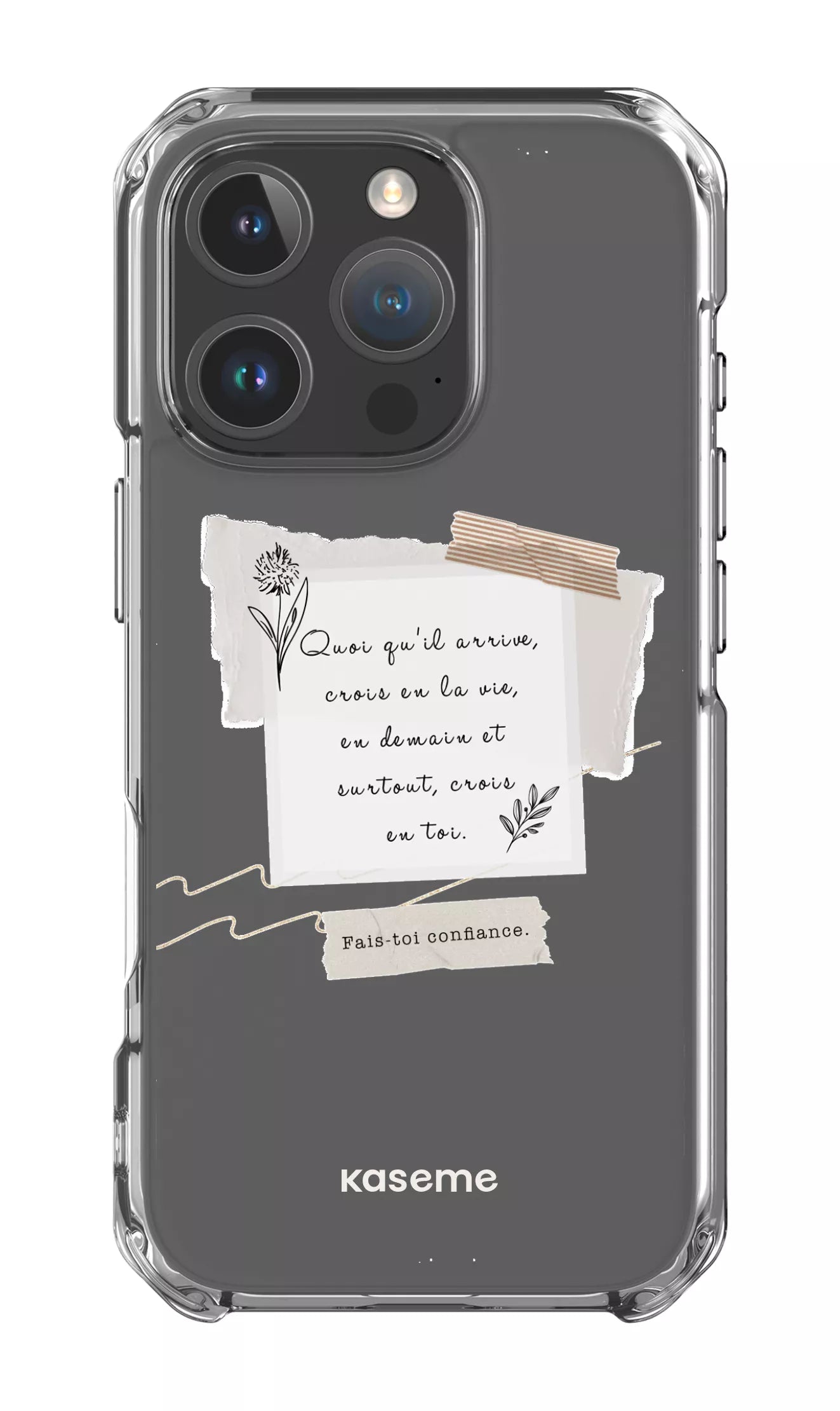 iPhone 16 Pro Clear Case Foi Clear Case -