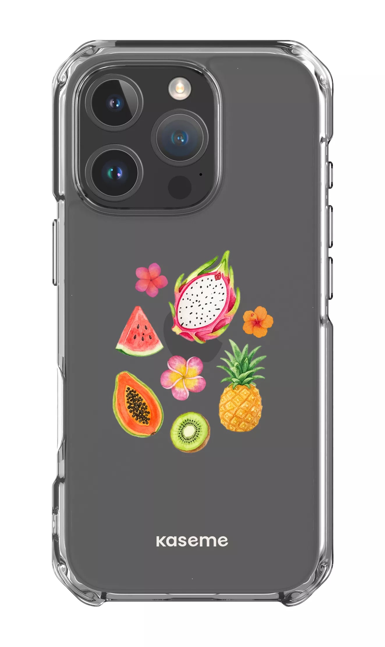 iPhone 16 Pro Clear Case Fresca Tropicale Clear Case -