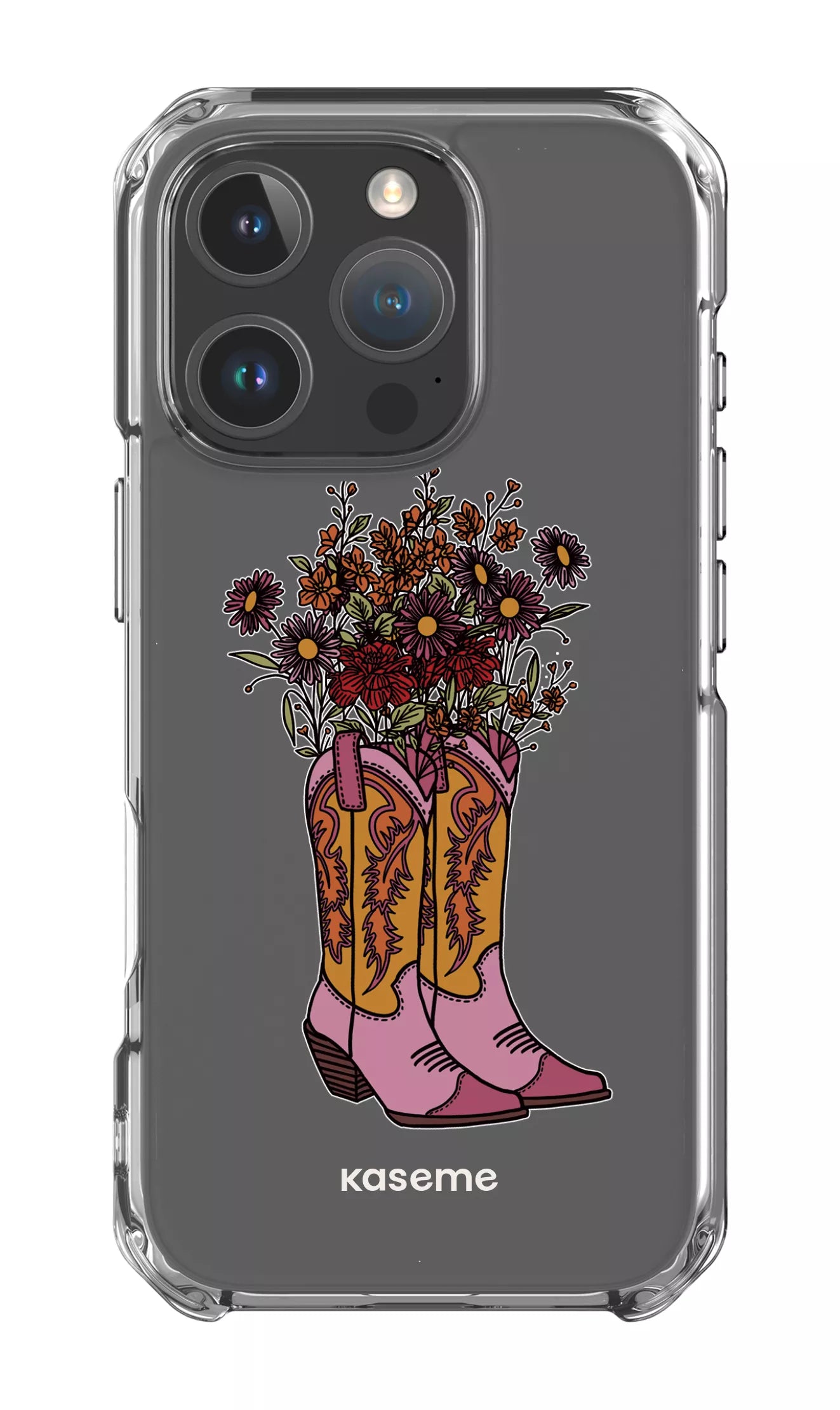 iPhone 16 Pro Clear Case Howdy Clear Case -