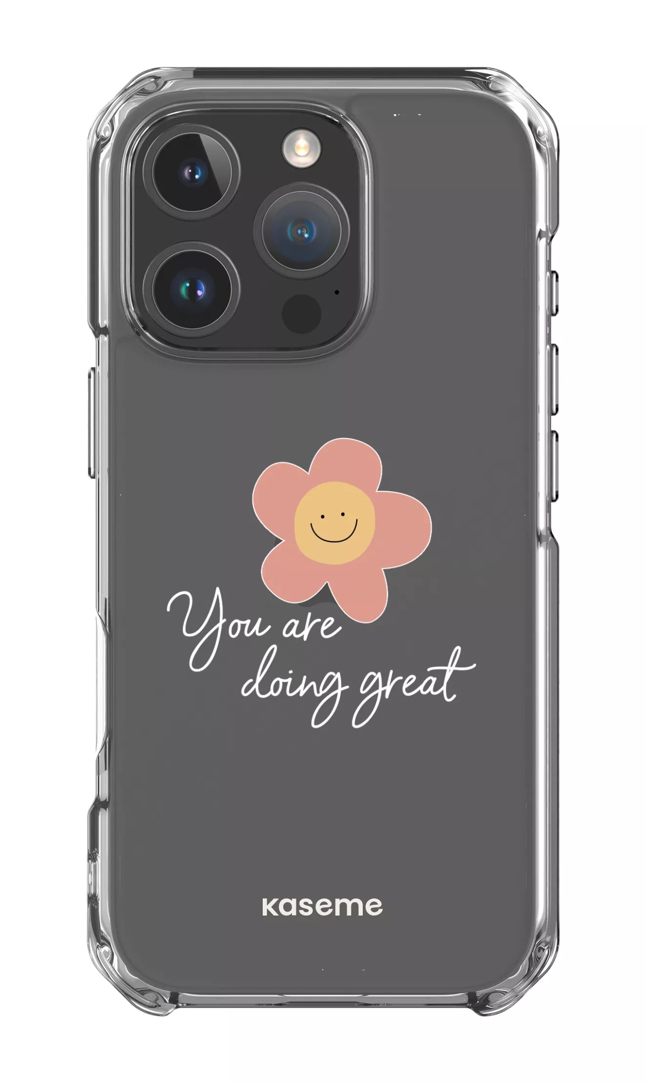 iPhone 16 Pro Clear Case Keep going Clear Case -