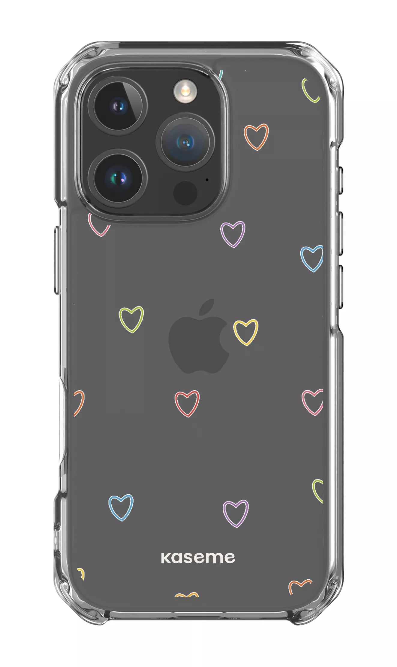 iPhone 16 Pro Clear Case Love Wins Clear Case -