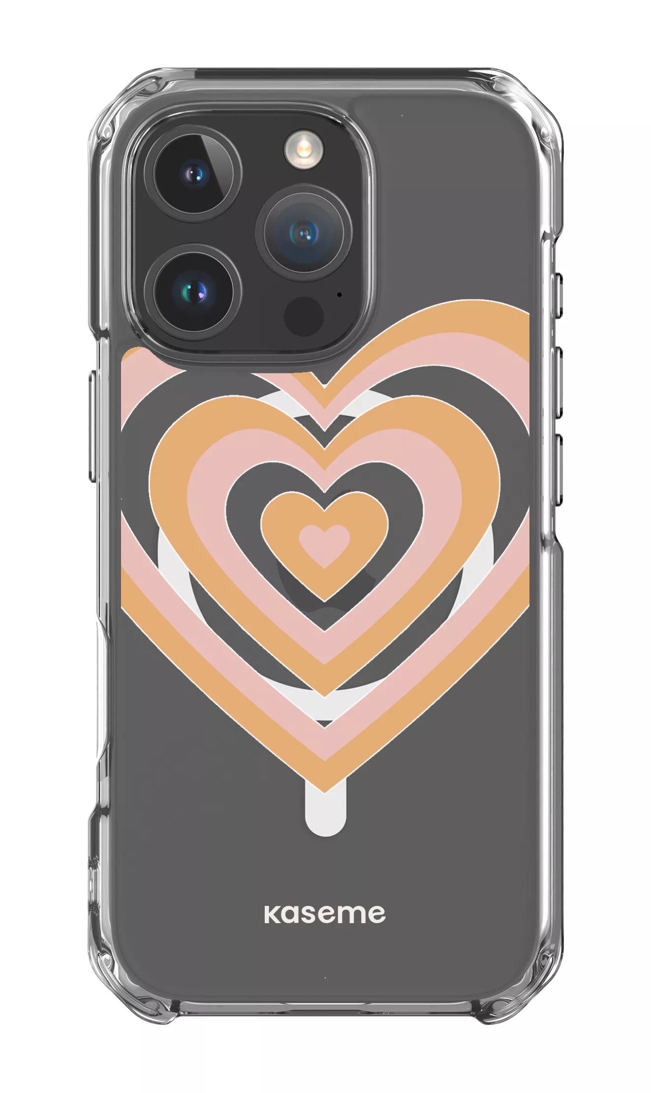 iPhone 16 Pro Clear Case Magsafe Amor Clear Case -