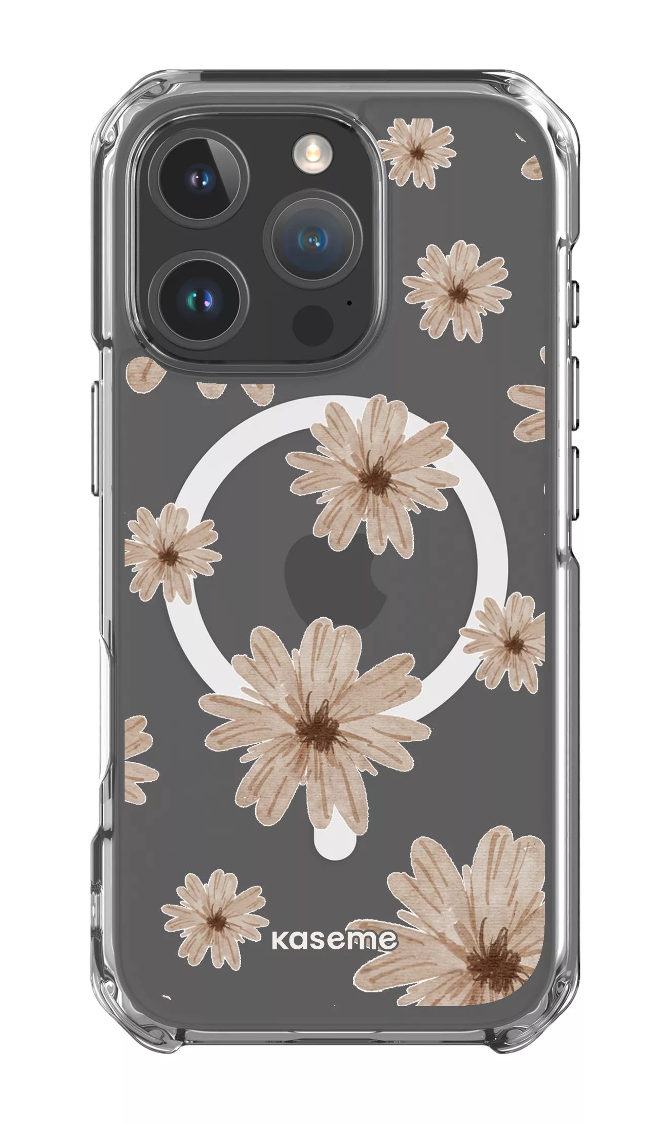 iPhone 16 Pro Clear Case Magsafe Delicate Dreams Clear Case -