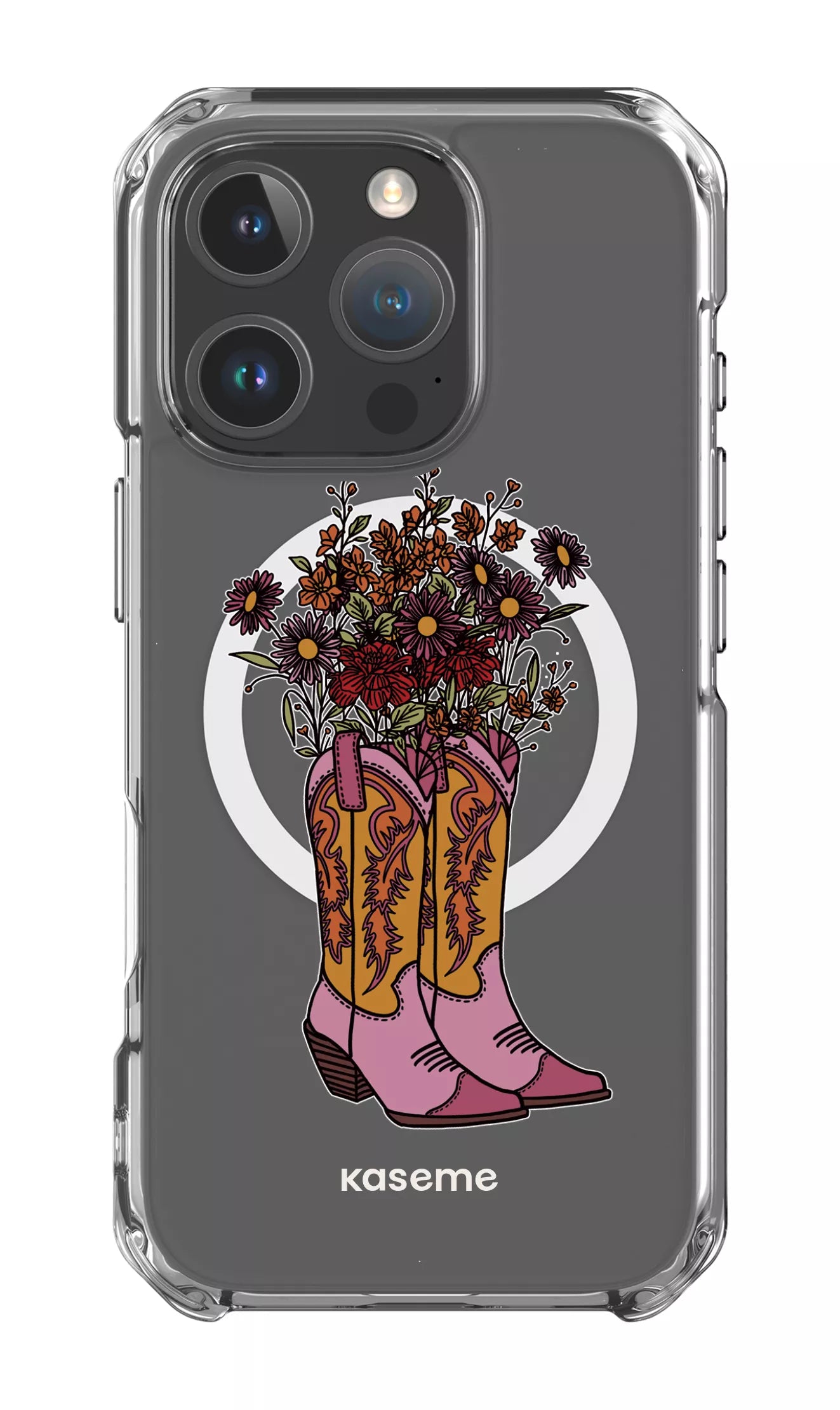 iPhone 16 Pro Clear Case Magsafe Howdy Clear Case -