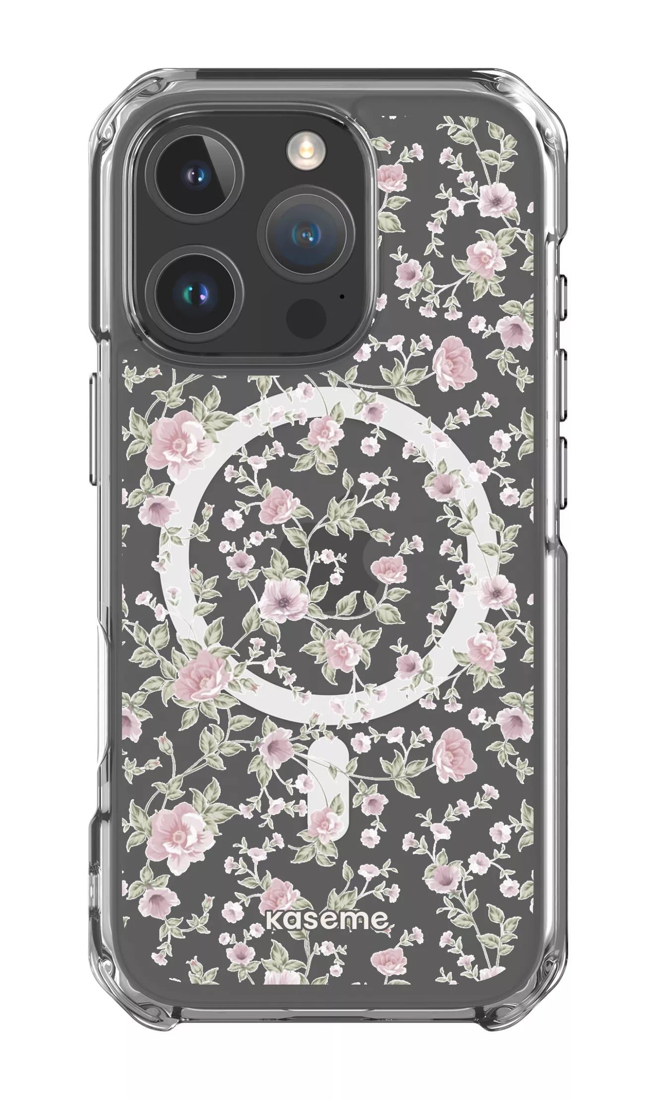 iPhone 16 Pro Clear Case Magsafe La Vie en Rose Clear Case -