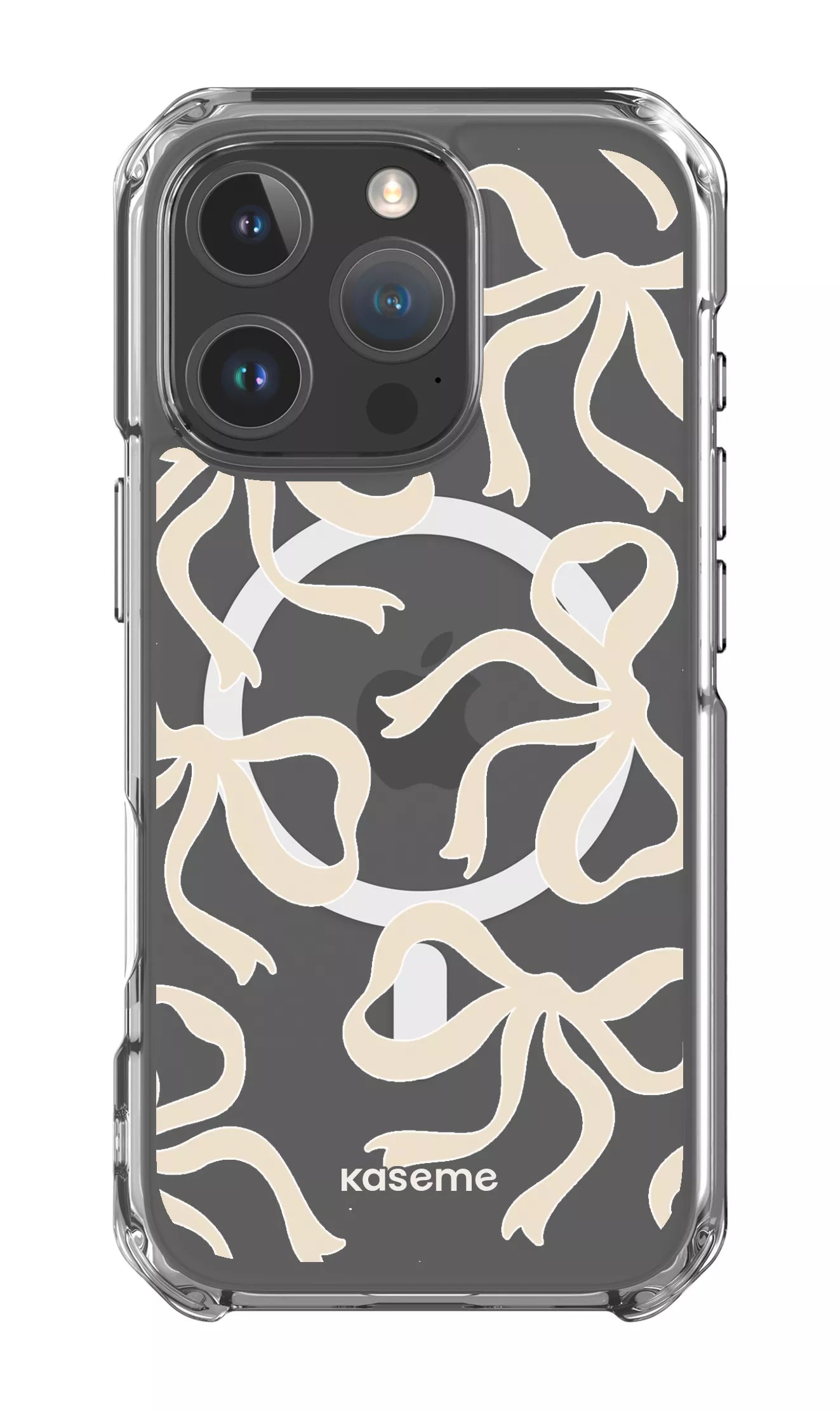 iPhone 16 Pro Clear Case Magsafe Lace Clear Case -