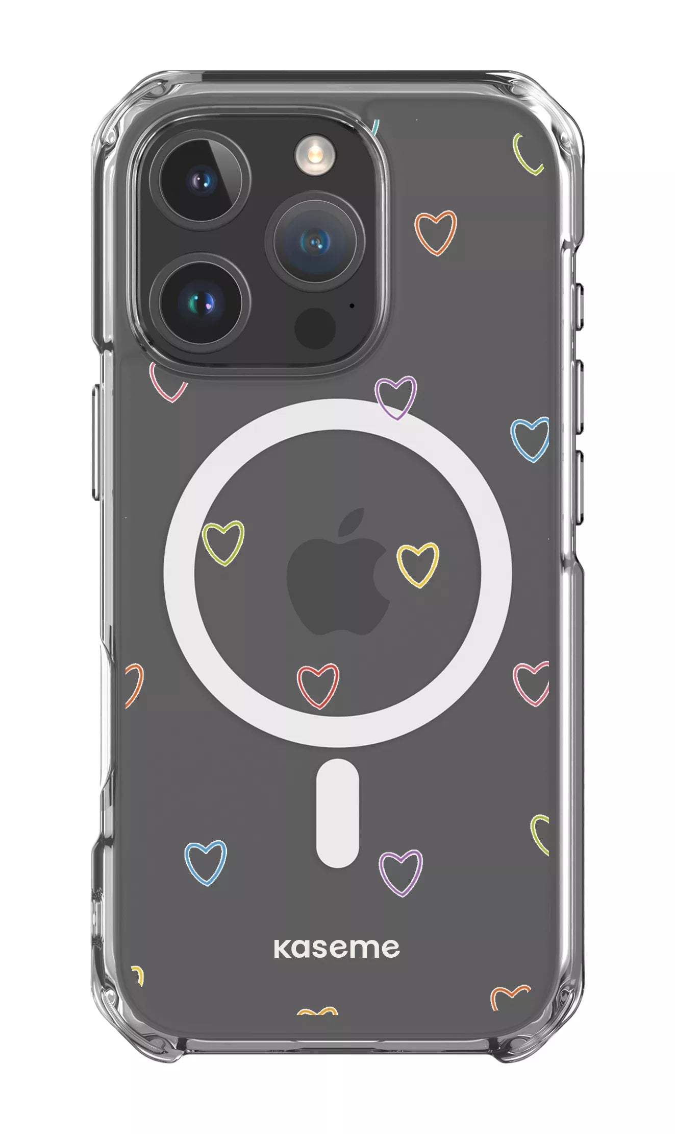 iPhone 16 Pro Clear Case Magsafe Love Wins Clear Case -
