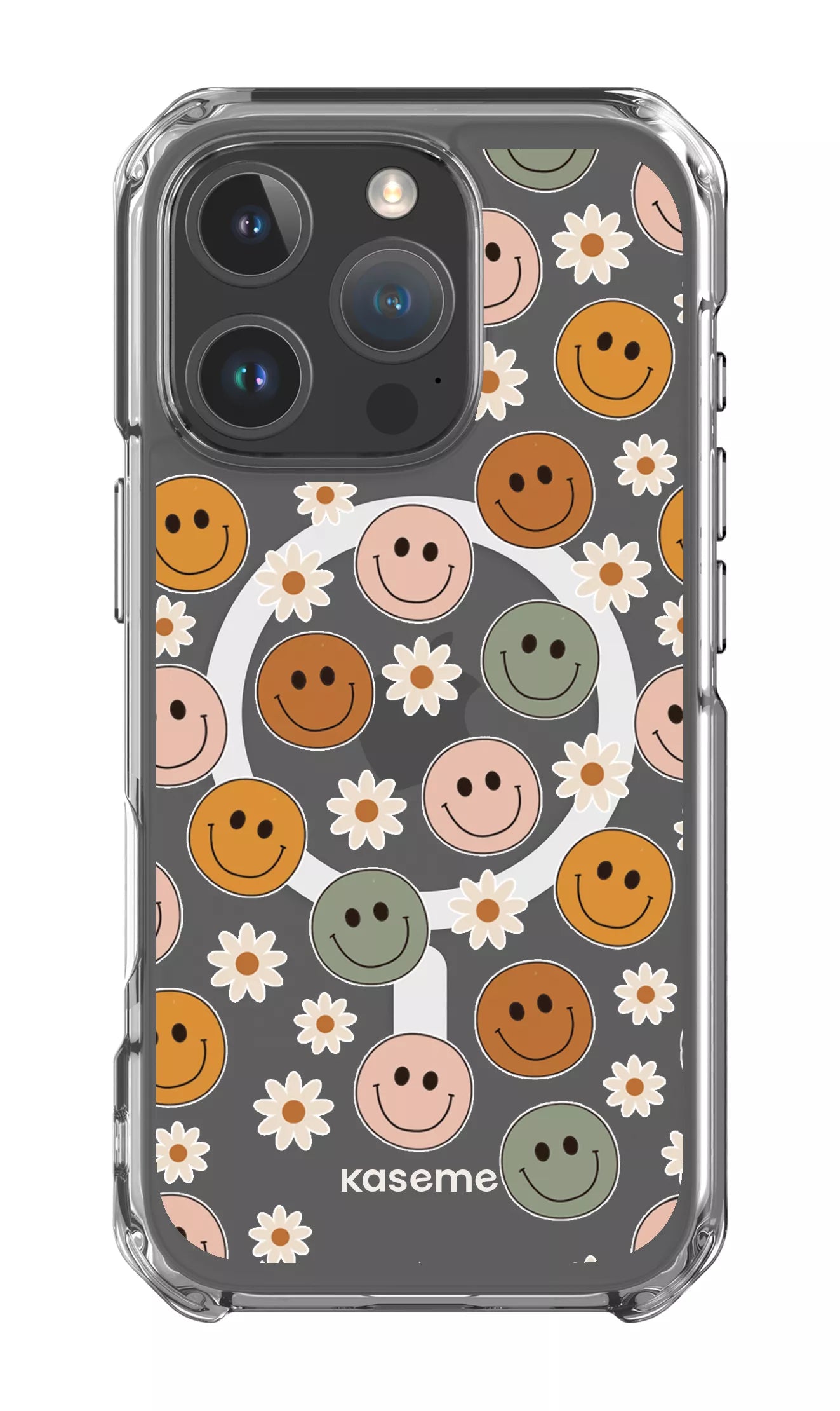 iPhone 16 Pro Clear Case Magsafe Smirk Clear Case -